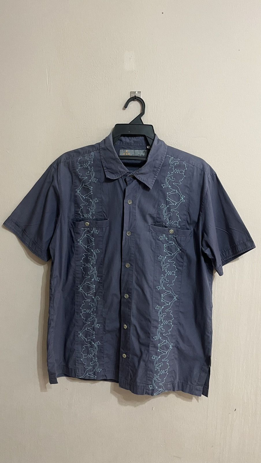 Mambo Vintage Mambo Naked Devil Embroidered Smart Shirt Size US M / EU 48-50 / 2 - 4 Thumbnail