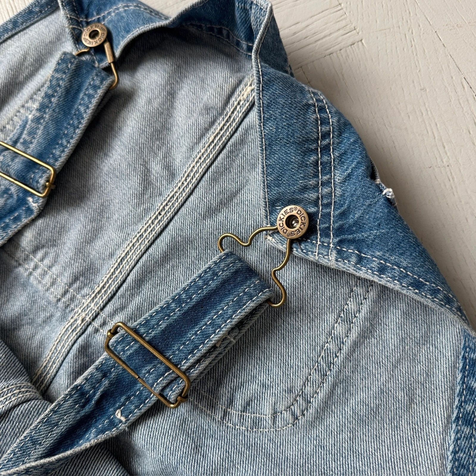 Dickies Dickies Workwear Denim Bib Overall Size US 38 / EU 54 - 7 Thumbnail