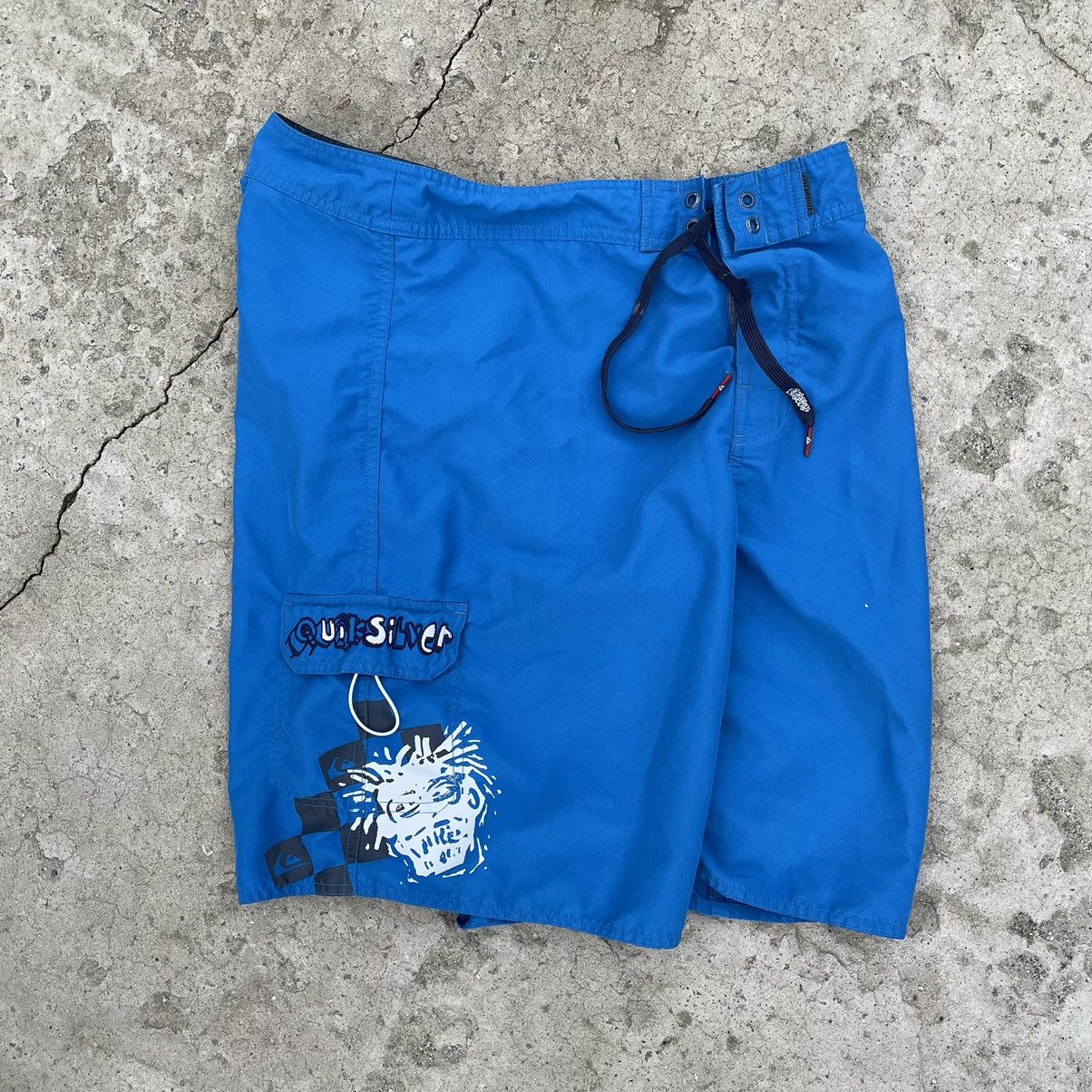 Quicksilver × Vintage Vintage Quicksilver Shorts Swimwear Y2K 90s USA Surf Life Size US 32 / EU 48 - 2 Thumbnail