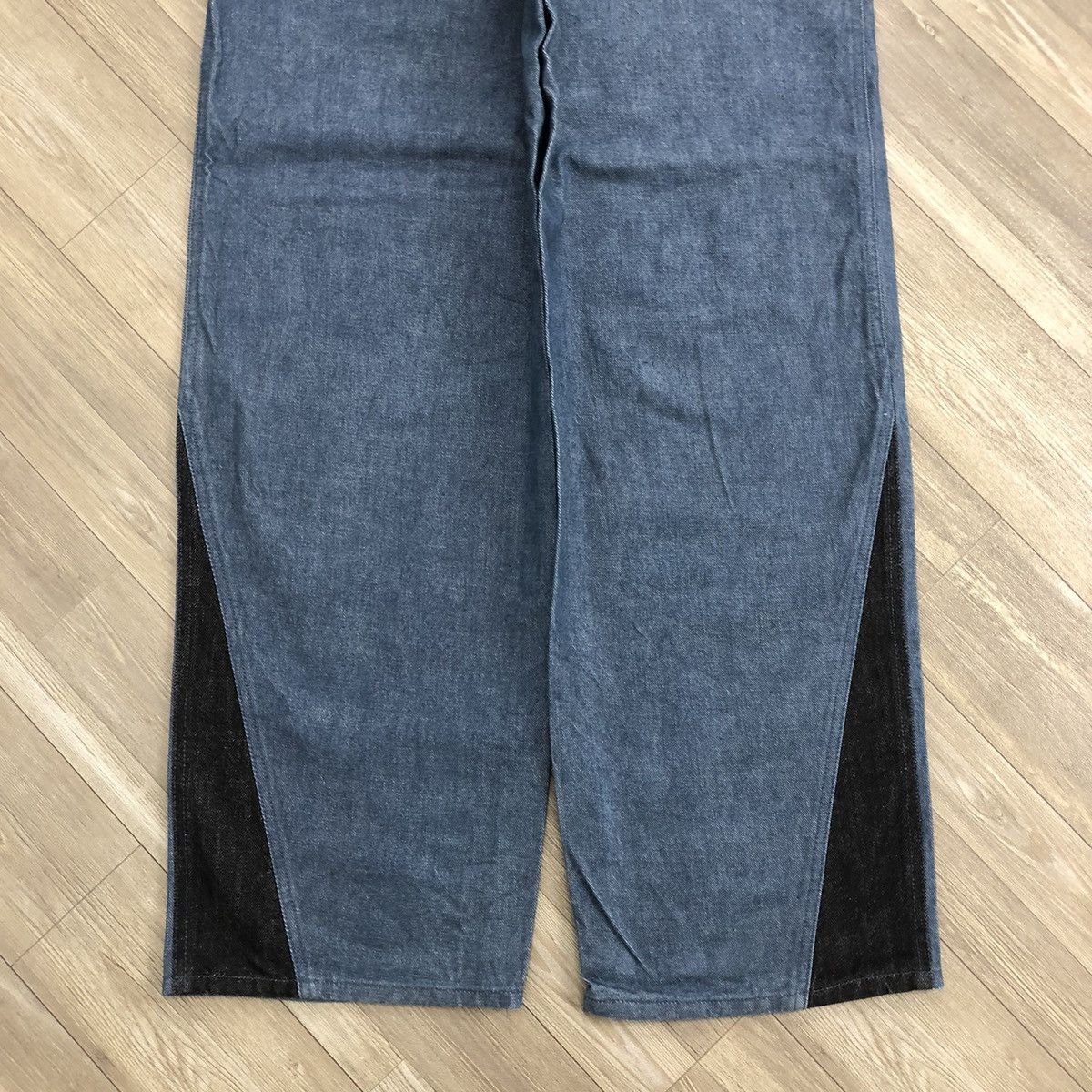 Japanese Brand × atmos Y2K Atmos Denim Nonnova Sednose Baggy Jeans Jnco Style Size US 34 / EU 50 - 10 Thumbnail