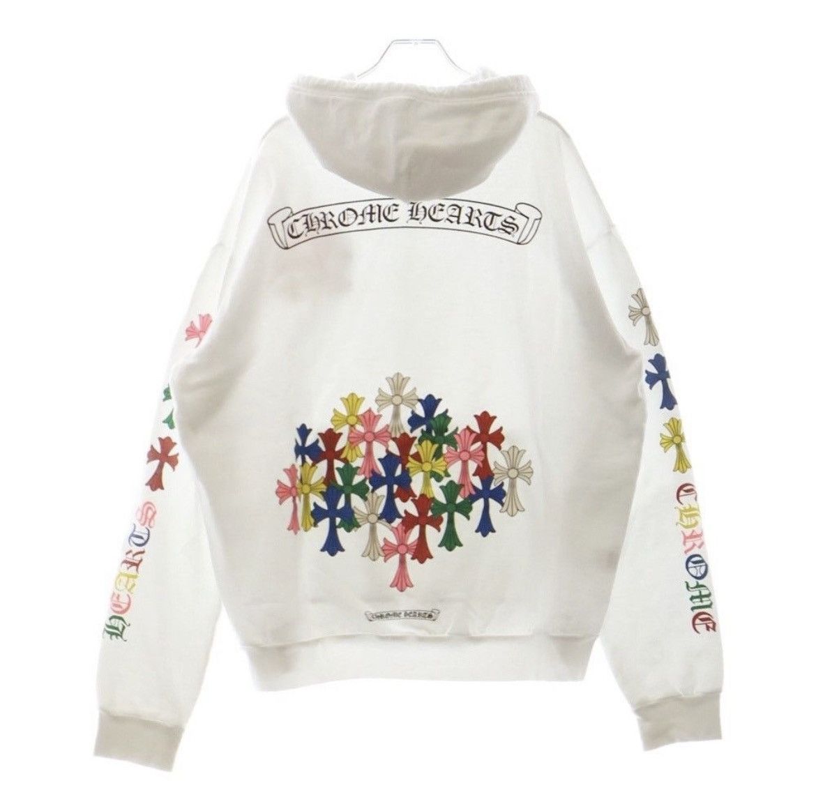 Chrome Hearts Chrome Hearts Multicolor Print Pullover Hoodie Size US M / EU 48-50 / 2 - 1 Thumbnail