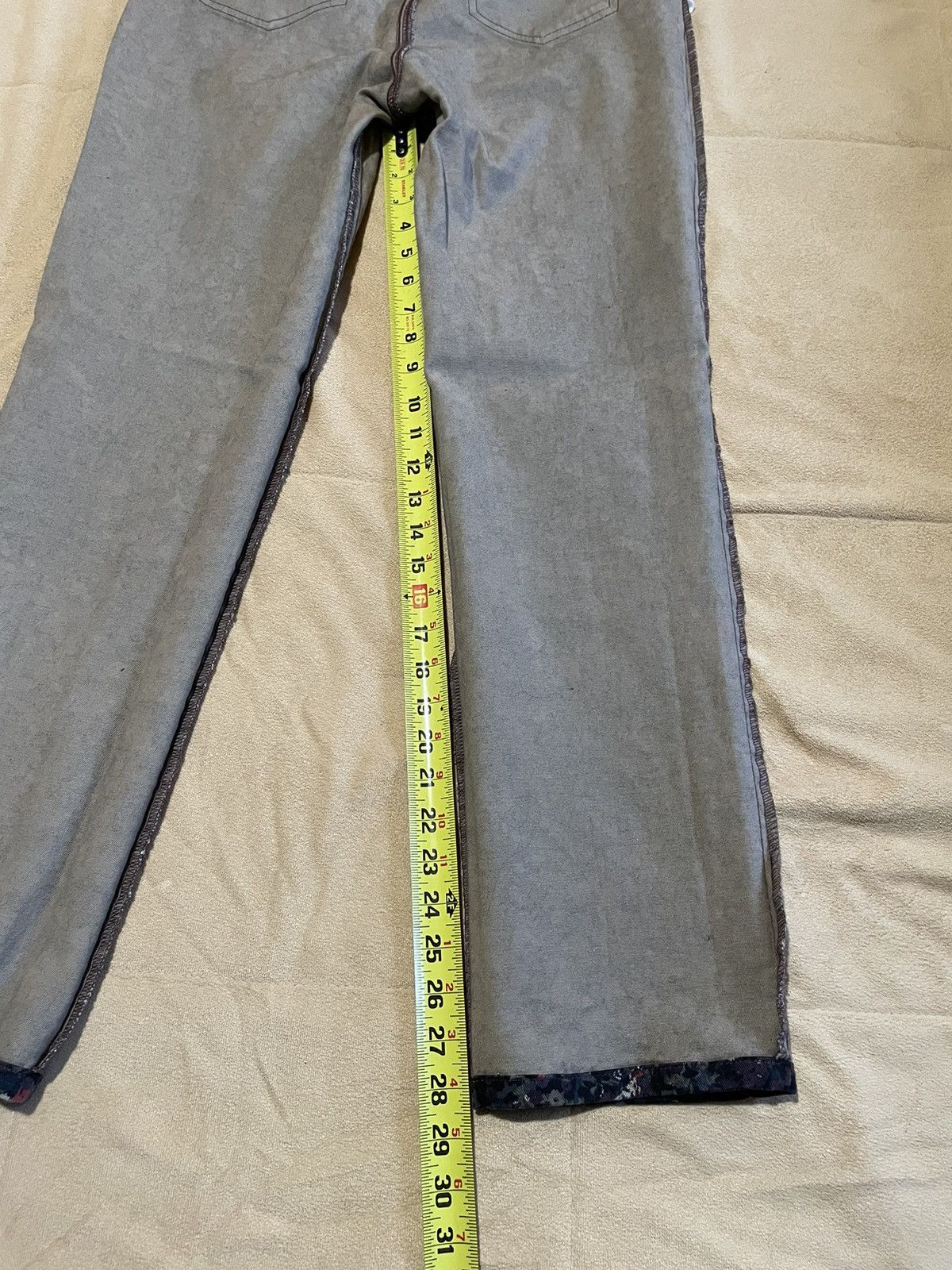 Gloria Vanderbilt Gloria Vanderbilt Floral Denim Pants Size 28" / US 6 / IT 42 - 8 Thumbnail