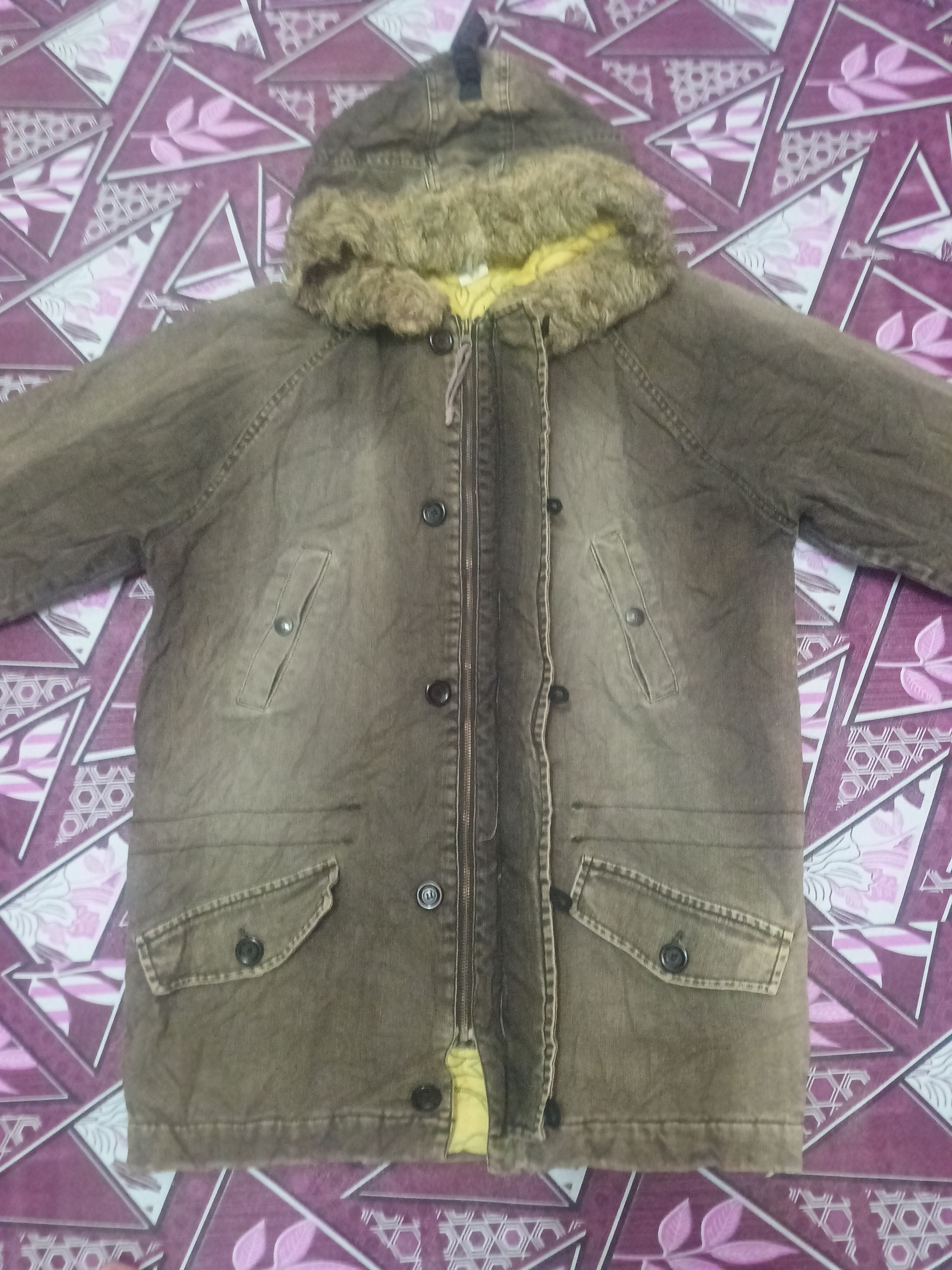 55DSL 55 DSL Sun faded Distressed Thrashed Denim Jacket Size US M / EU 48-50 / 2 - 8 Thumbnail