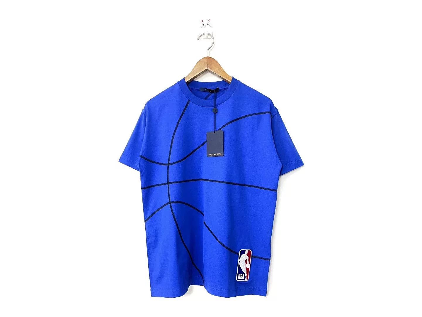 Louis Vuitton Louis Vuitton LV x NBA Embroidered Short-Sleeve Size US S / EU 44-46 / 1 - 1 Thumbnail