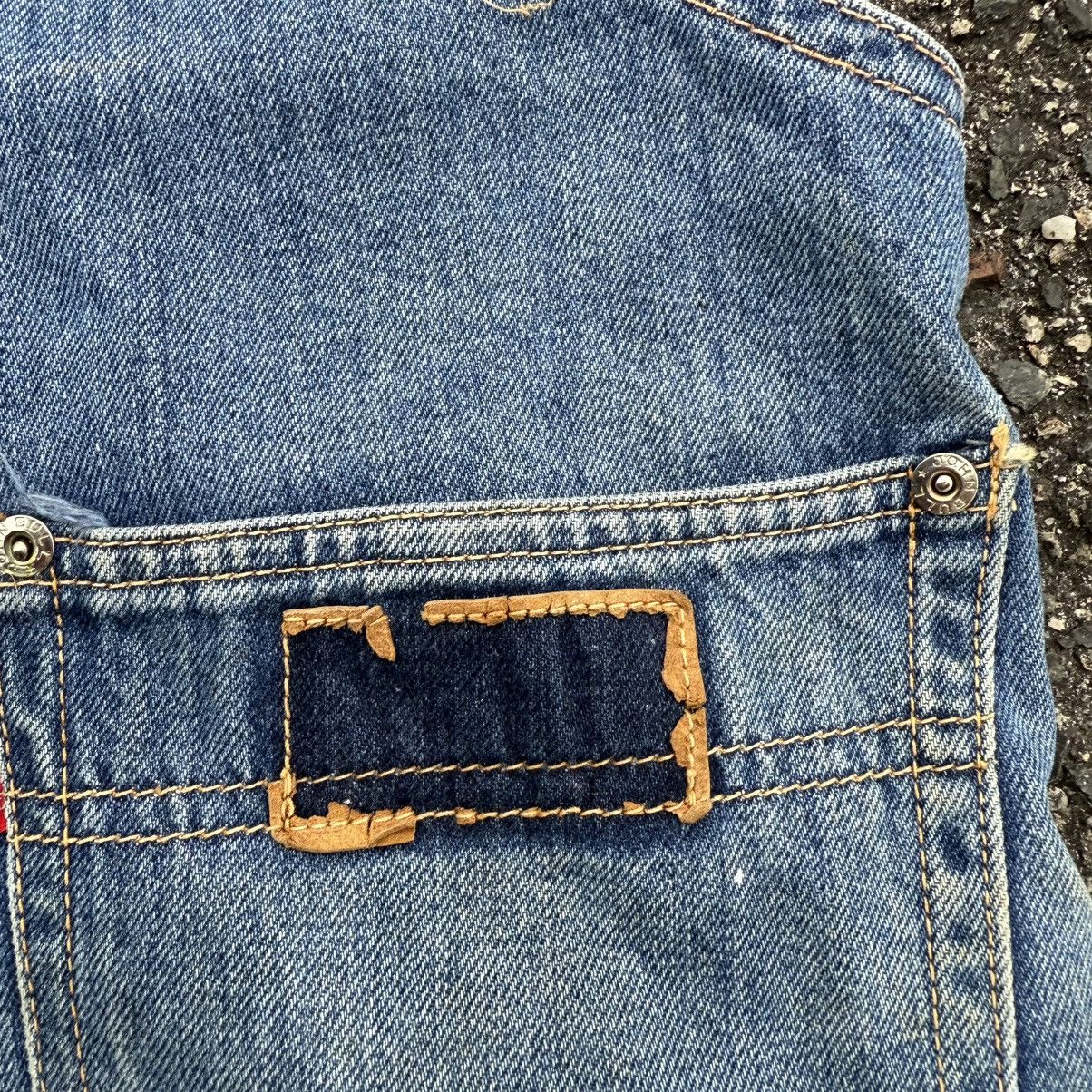 Johnbull VINTAGE 90' JOHN BULL OVERALL RUSTY DENIM JEAN PANTS Size US 34 / EU 50 - 19 Thumbnail