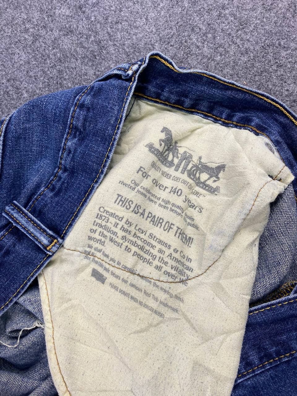 Levi's levis 569 loose straight distressed denim Size US 44 / EU 60 - 15 Thumbnail