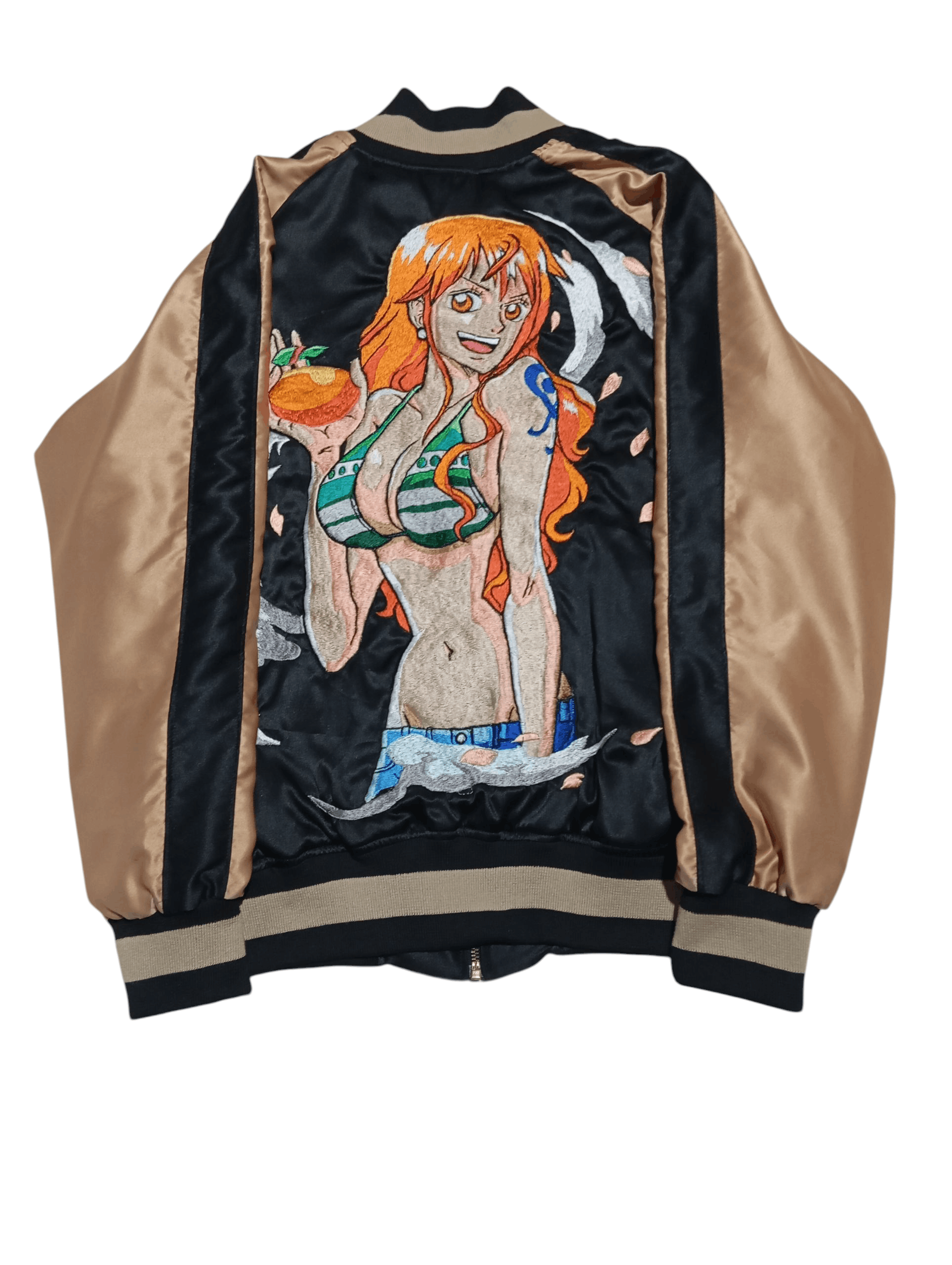 Anime Rare Sukajan Vermilion Nami "Cat Burglar" Jacket Size US XL / EU 56 / 4 - 3 Thumbnail