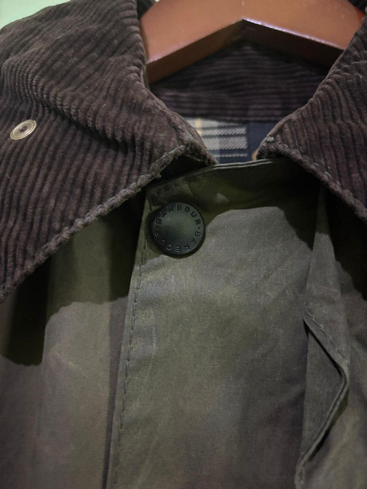 Barbour VTG Barbour Beaufort Waxed Hunting Jacket Design Size US M / EU 48-50 / 2 - 12 Thumbnail