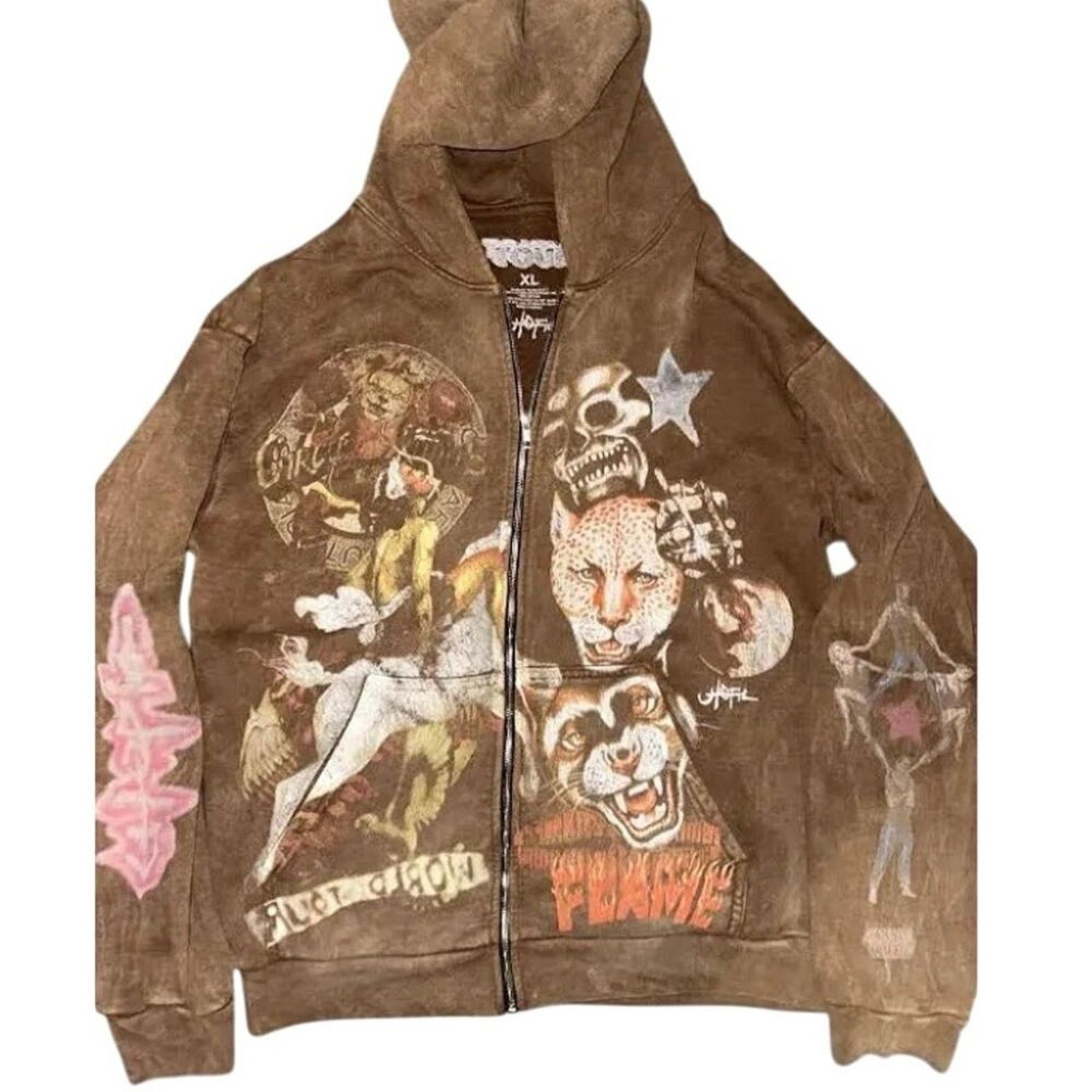 Travis Scott TRAVIS SCOTT Utopia Circus Maximus 2024 Tour Hoodie Size 2XL Size US XXL / EU 58 / 5 - 2 Thumbnail