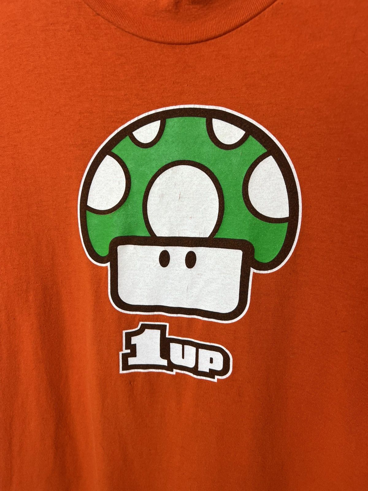 Vintage 00s NINTENDO Video Games SUPER MARIO 1-UP MUSHROOMS T-SHIRT Size US S / EU 44-46 / 1 - 2 Thumbnail