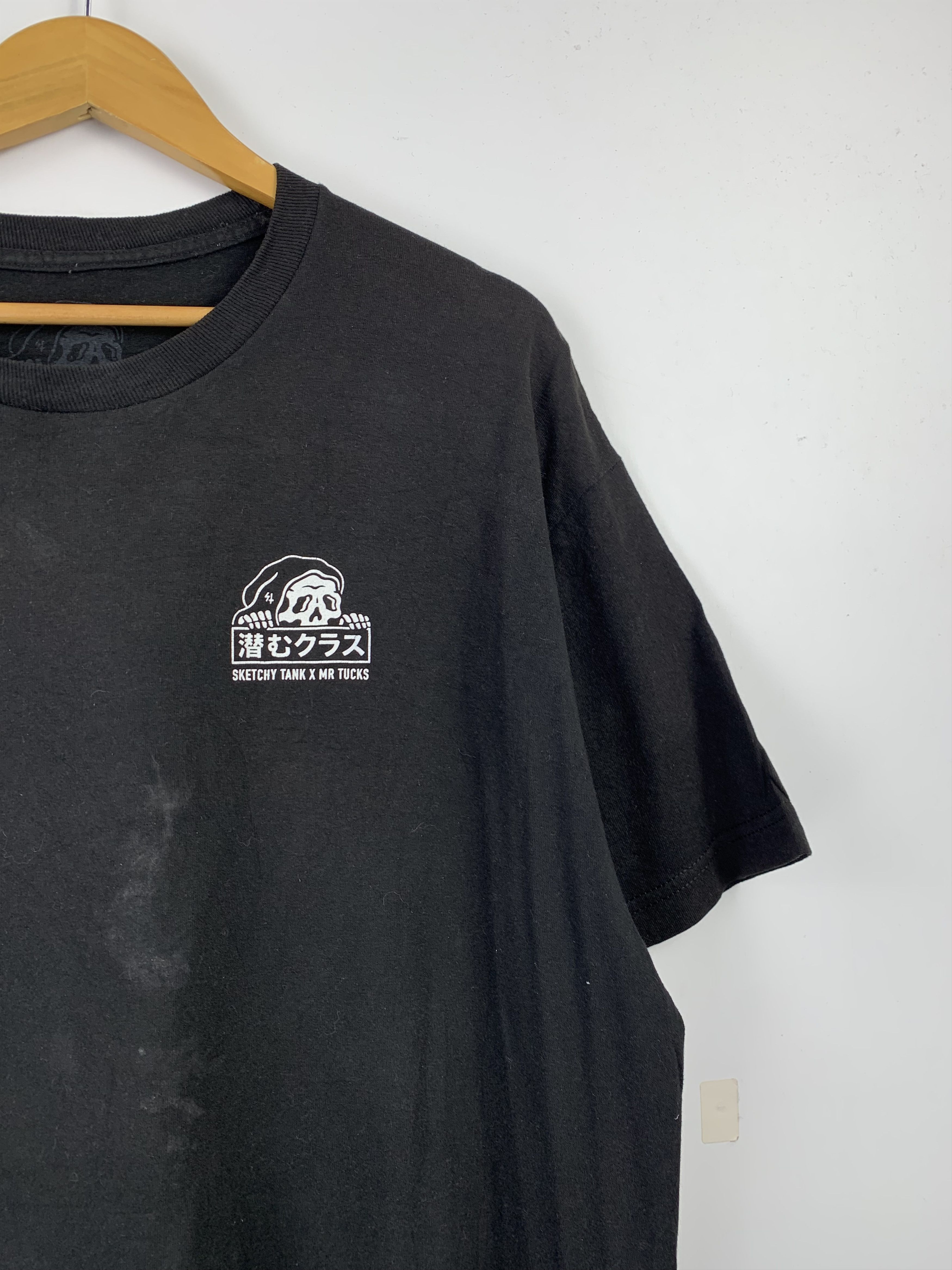 Vintage Vintage Sketchy Tank Mr Tucks T Shirt TA0333 Size US XL / EU 56 / 4 - 8 Thumbnail