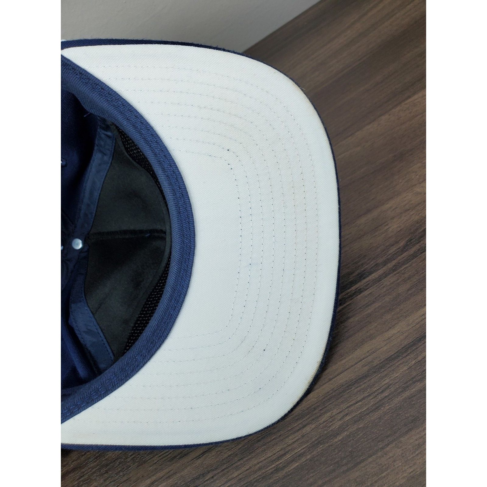 NCAA × Top Of The World Ole Miss Rebels Hat Snapback Cap Navy Blue NCAA Football ToW Size ONE SIZE - 10 Thumbnail