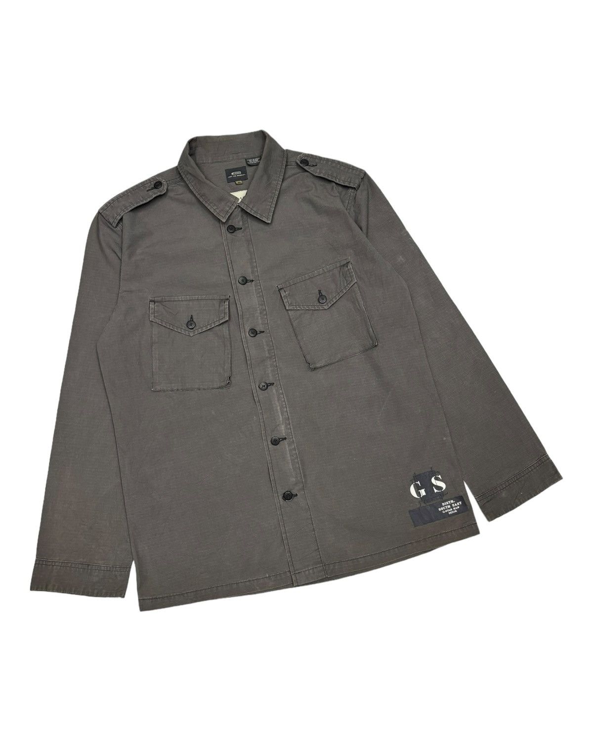 Kapital G-STAR RAW MILITARY POCKET BUTTON SHIRT Size US M / EU 48-50 / 2 - 7 Thumbnail
