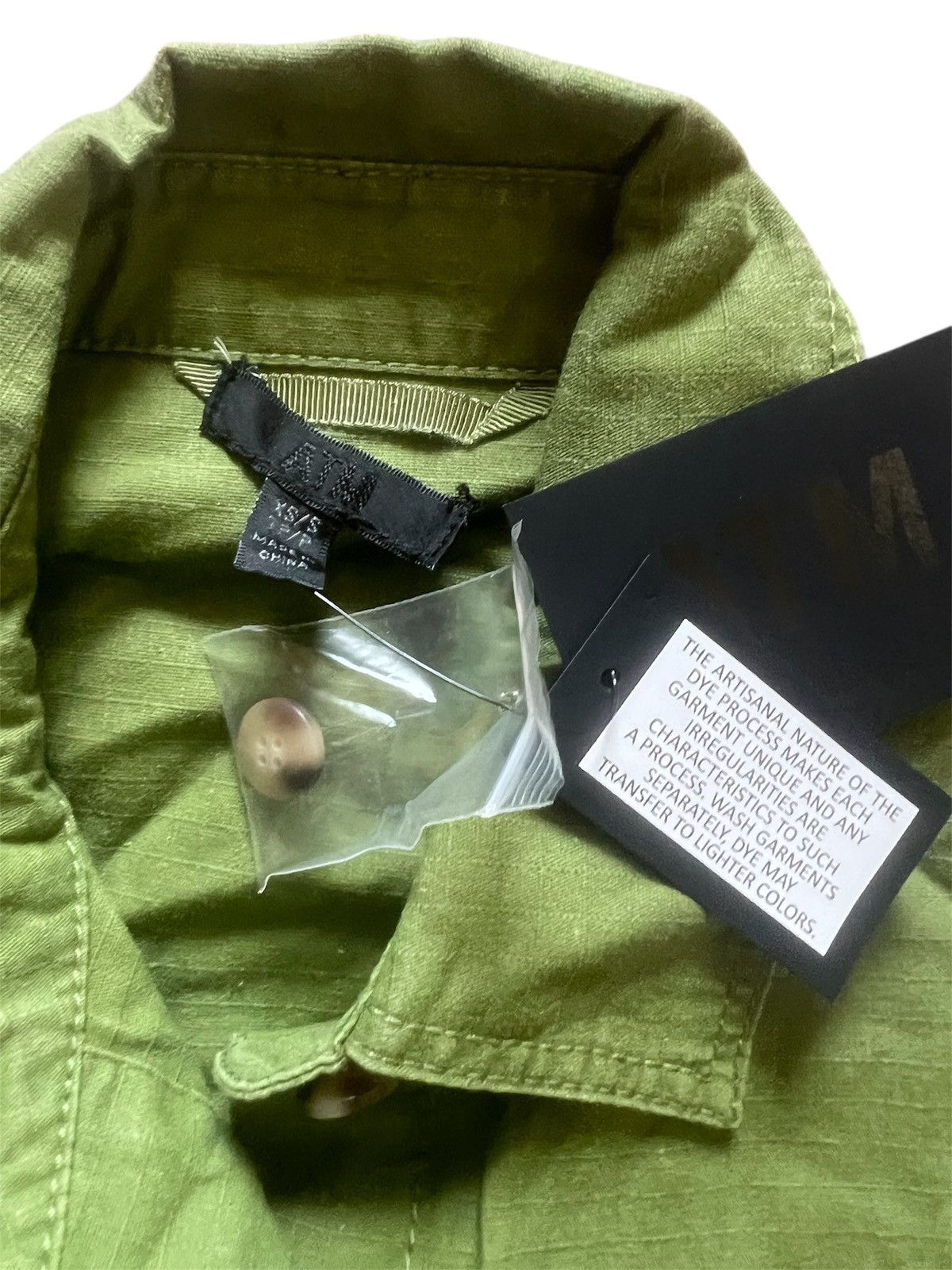 ATM Anthony Thomas Melillo Anthony Thomas Melillo (ATM) Green Cargo Jacket | XS/S NWT Size S / US 4 / IT 40 - 4 Thumbnail