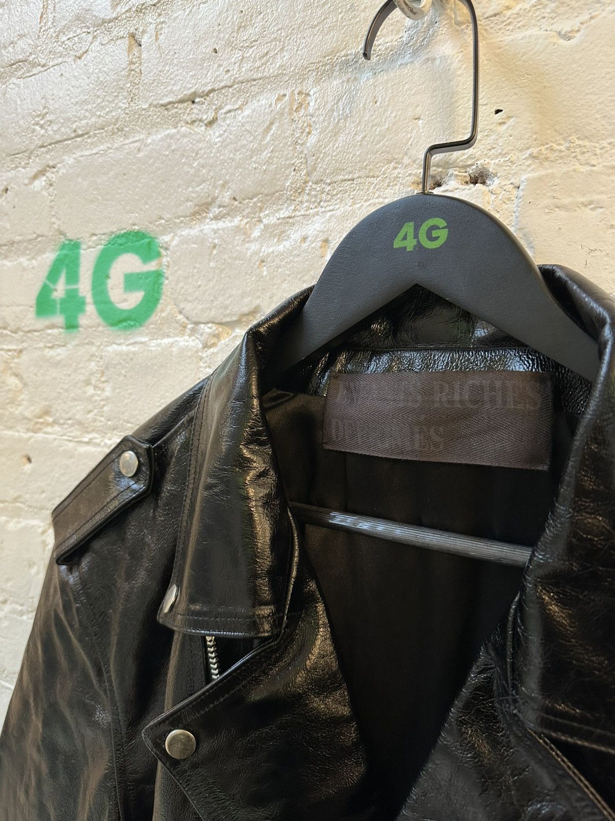 Enfants Riches Deprimes FULLY LOADED ERD NOSE BLEED LEATHER JACKET XL Size US XL / EU 56 / 4 - 5 Thumbnail