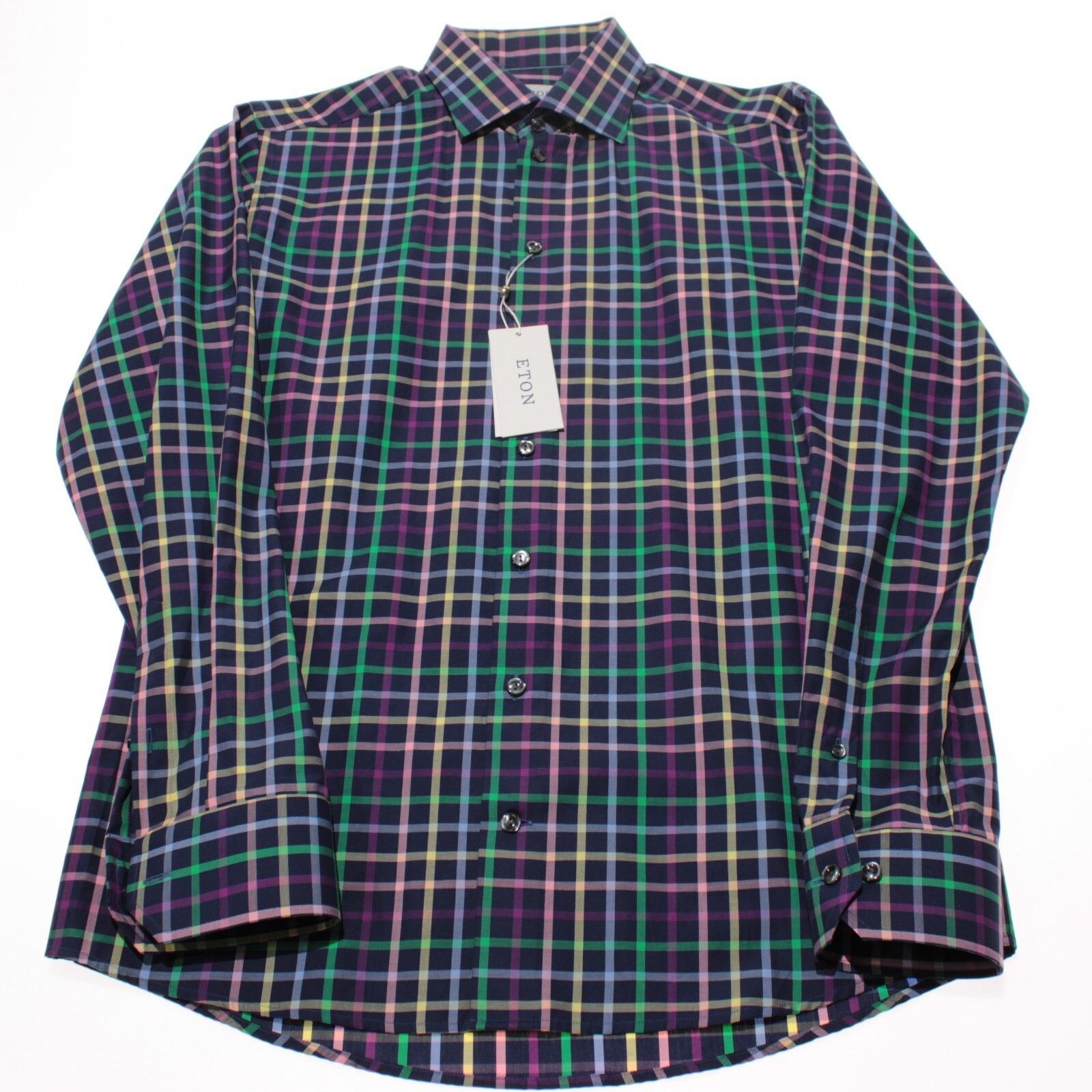Eton Eton New with tags Shirt Size L US In Blue Size US L / EU 52-54 / 3 - 6 Thumbnail
