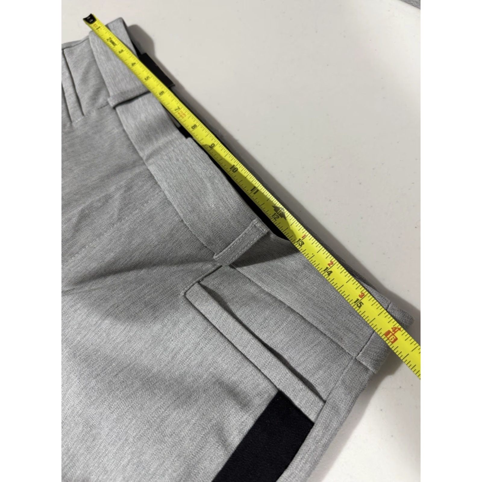 Banana Republic Banana Republic Sloan Gray Black Stripes Ankle Pant Sz 8 Mid Rise Regular Pockets Cotton Blend Women Size 30" / US 8 / IT 44 - 5 Thumbnail