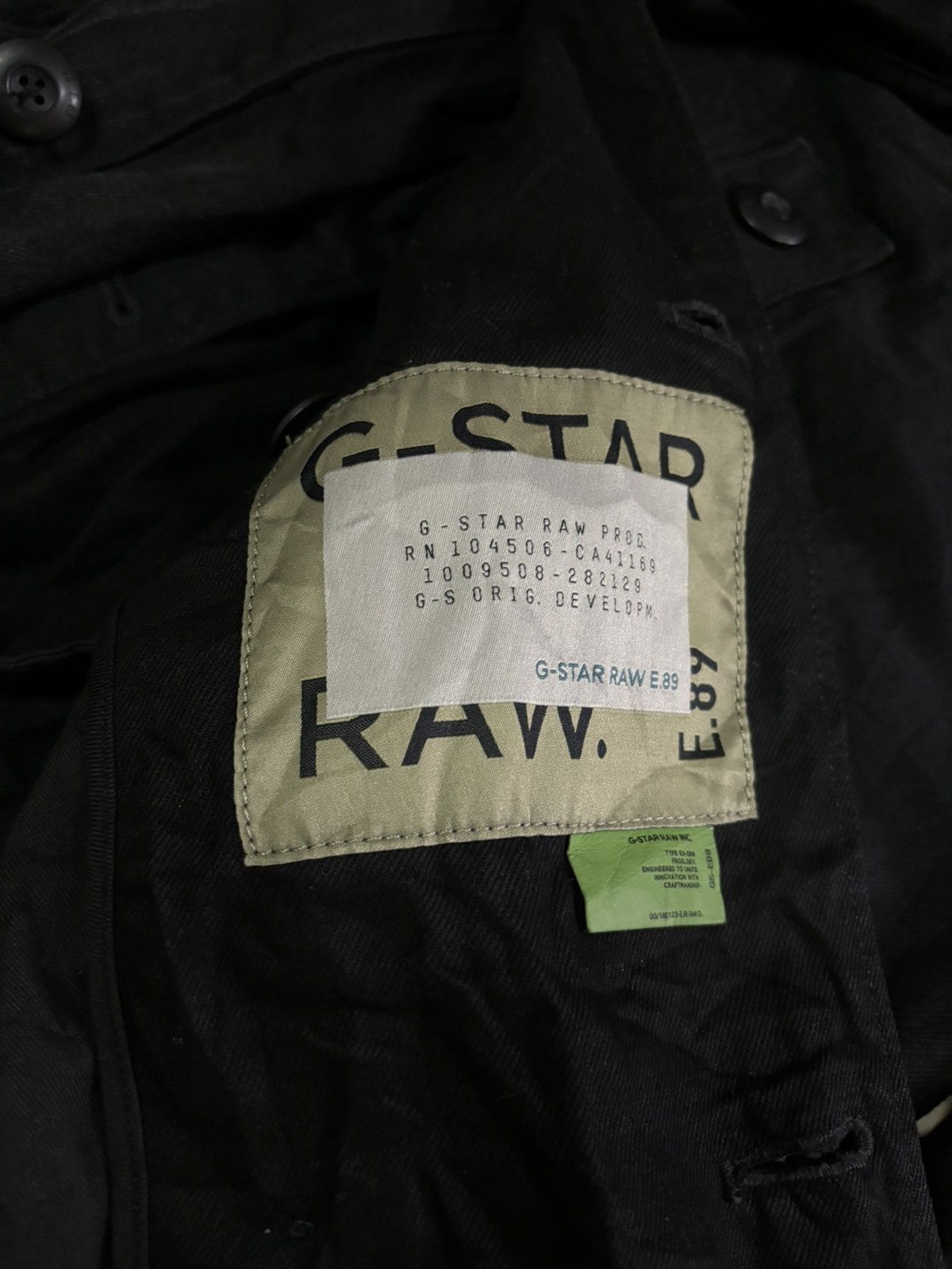 Designer × G-Star G-star Raw denim parkas Size US L / EU 52-54 / 3 - 6 Thumbnail