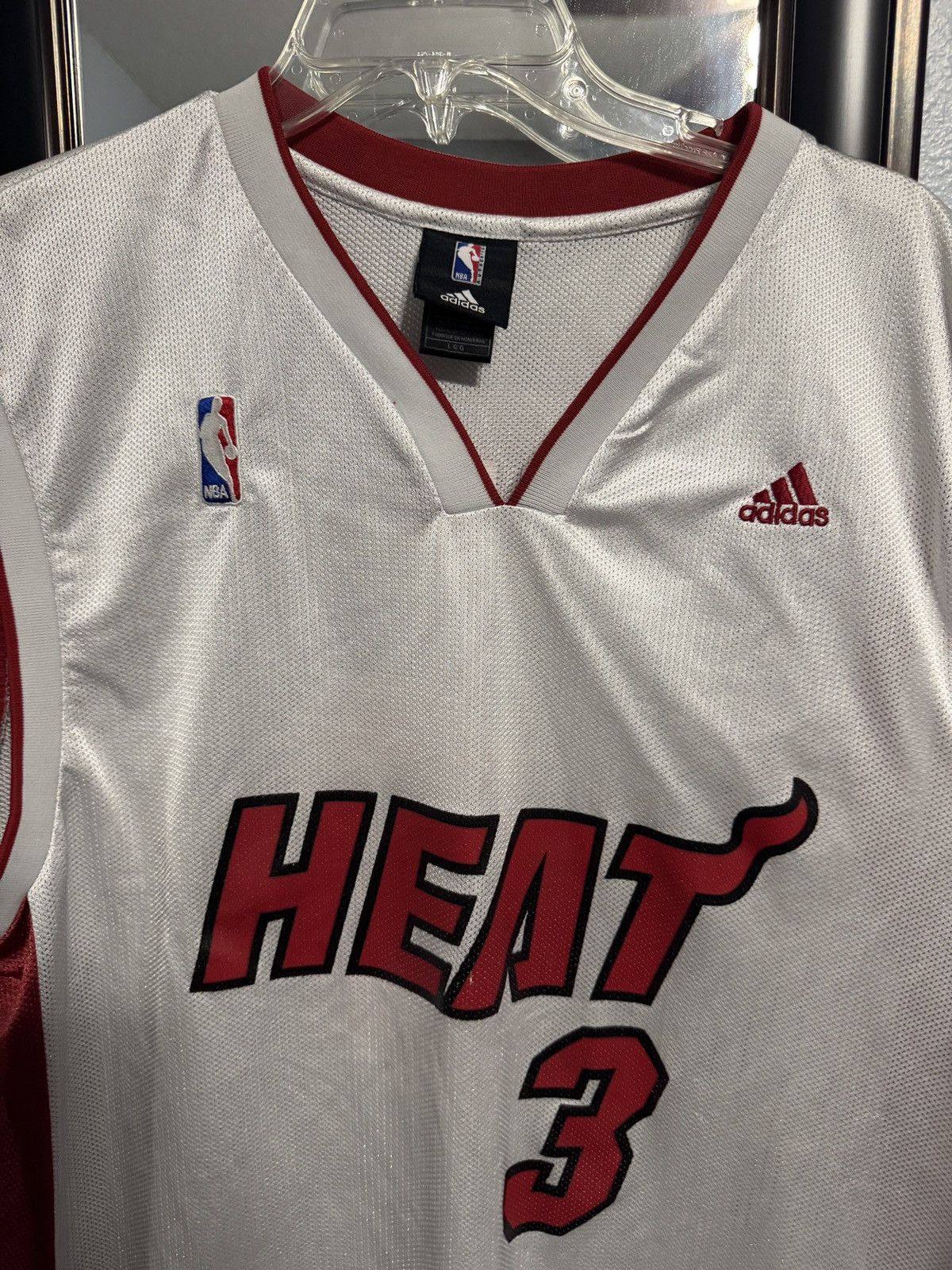 NBA D WADE MIAMI HEAT 3 JERSEY Size US L / EU 52-54 / 3 - 2 Thumbnail