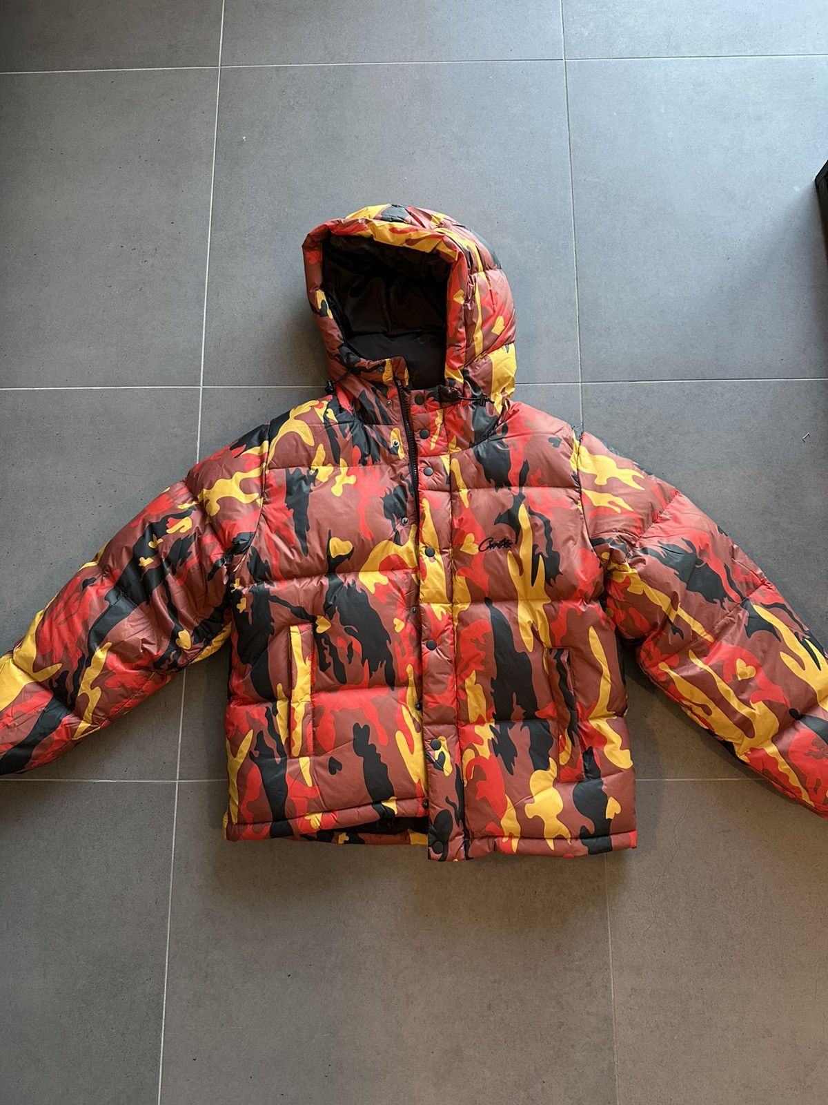 Corteiz Bolo Jacket V2 Blood Orange – Side Kicks