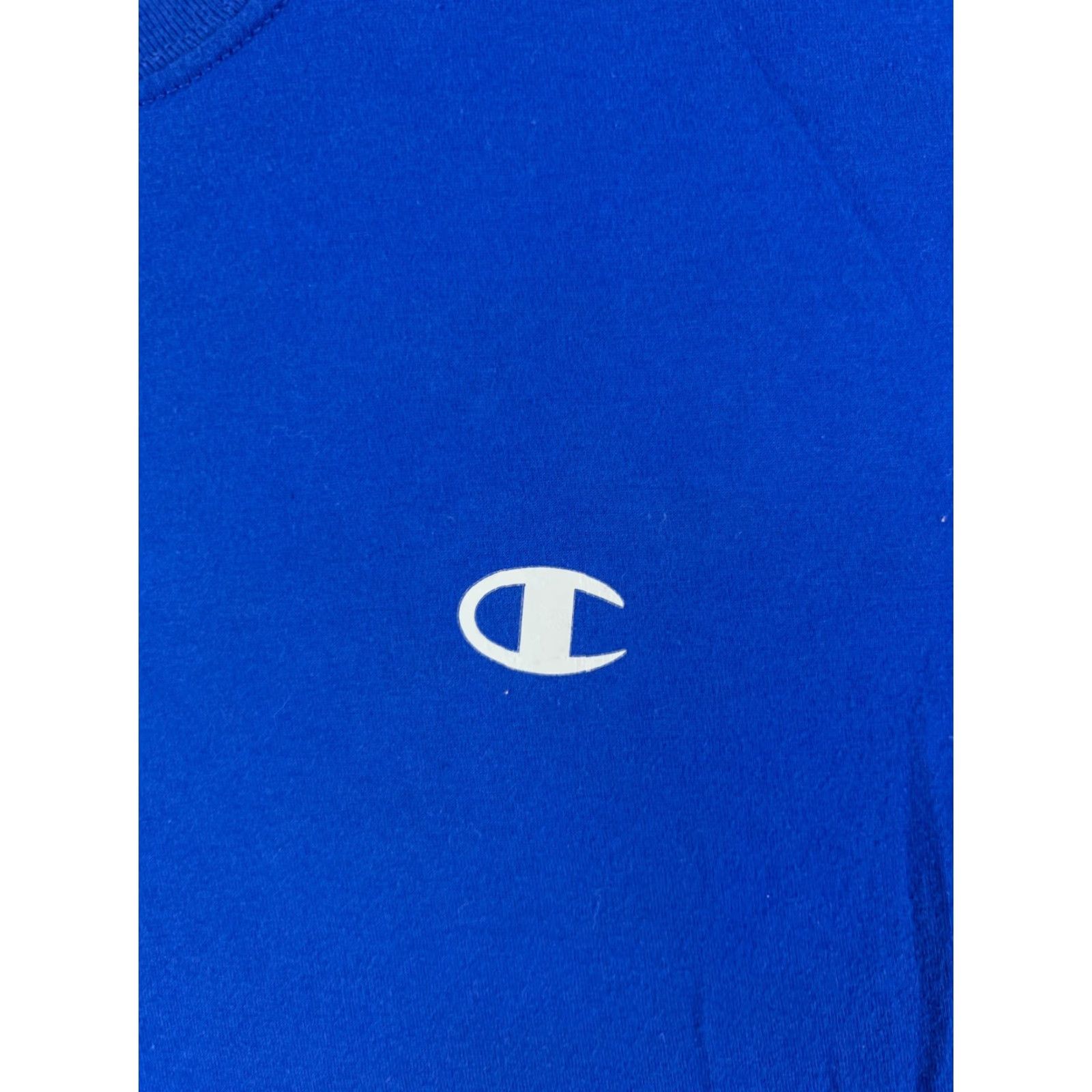 Champion Champion Shirt Mens Small Blue Logo Short Sleeve Crew Neck 100% Cotton Size US S / EU 44-46 / 1 - 3 Thumbnail