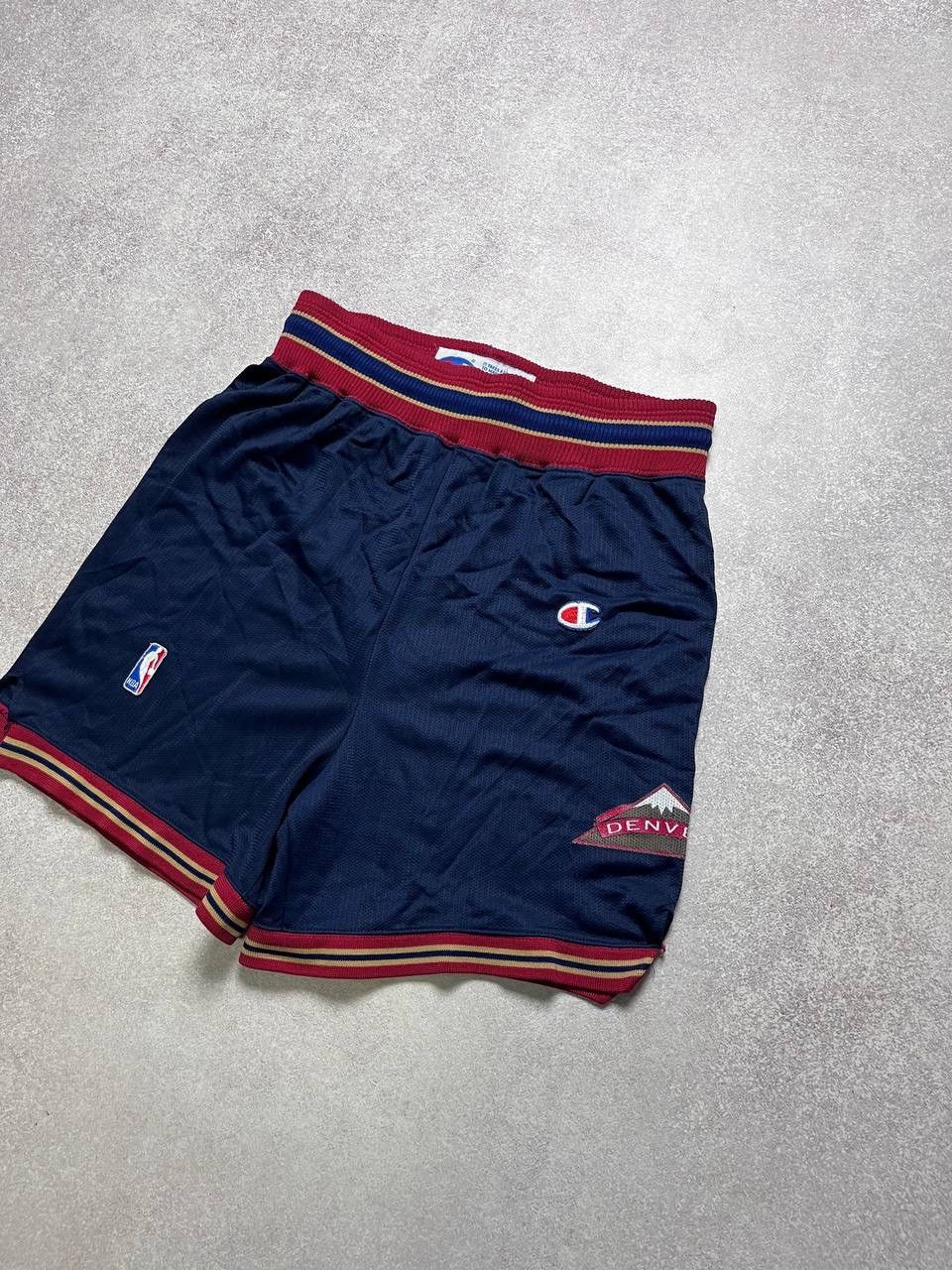 Vintage Vintage NBA Champion Denver Basketball Shorts S Size US 31 - 2 Thumbnail