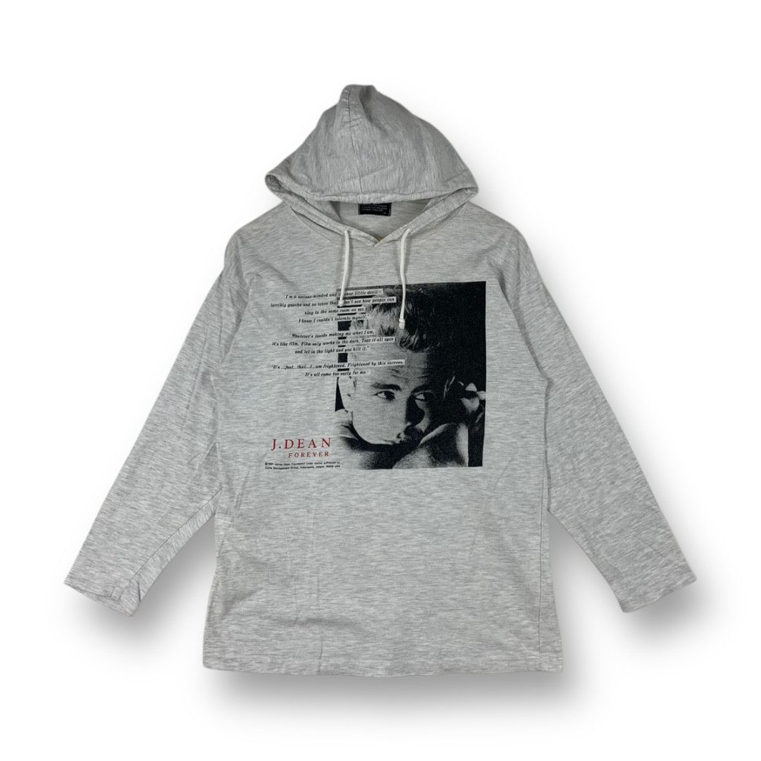 Other Vintage 1991 James Dean Forever Hooded Single Stitch 90s Size US M / EU 48-50 / 2 - 1 Thumbnail