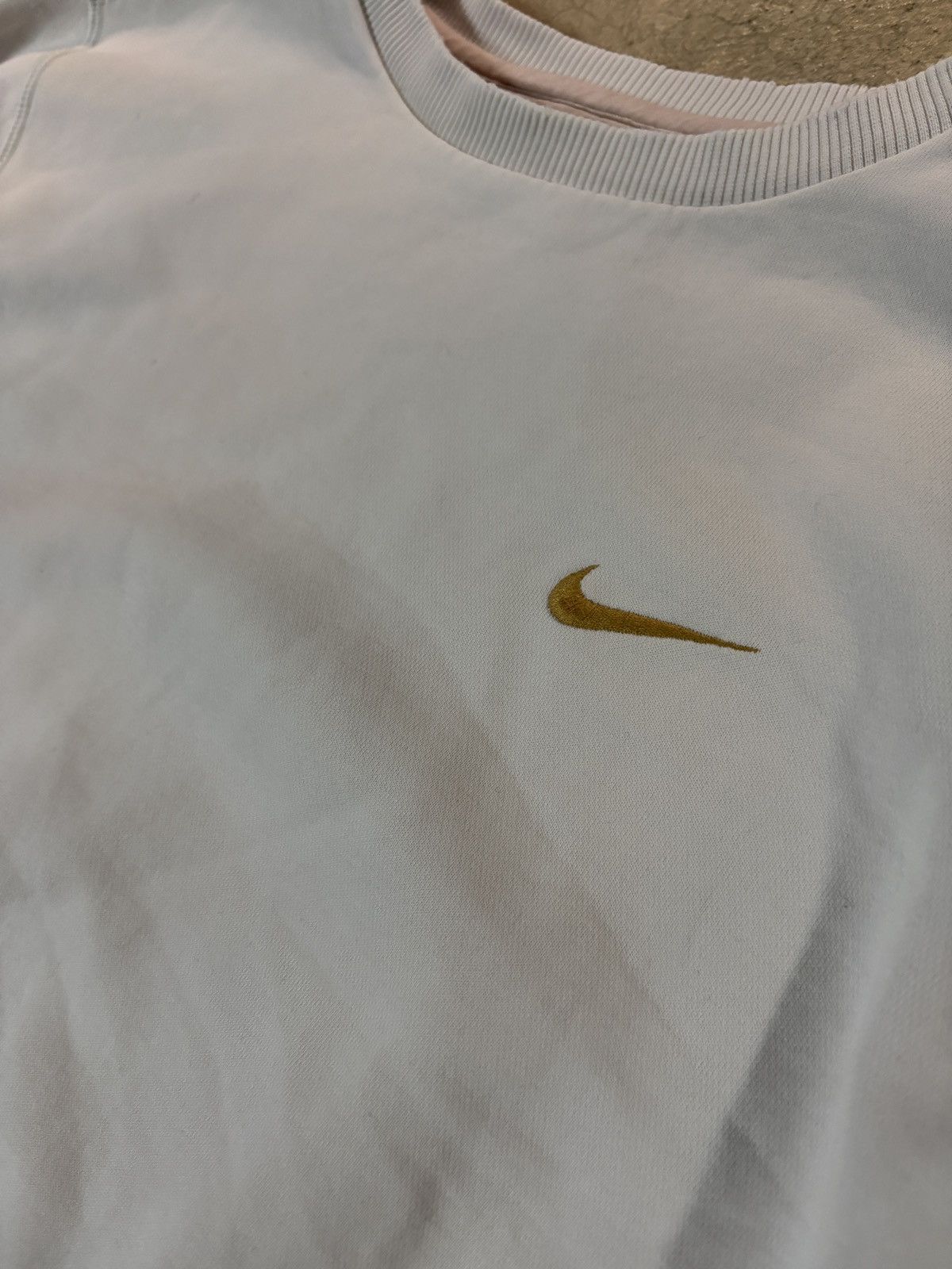 Nike Nike Y2K Crewneck Sweatshirt White Size Large Size US L / EU 52-54 / 3 - 2 Thumbnail