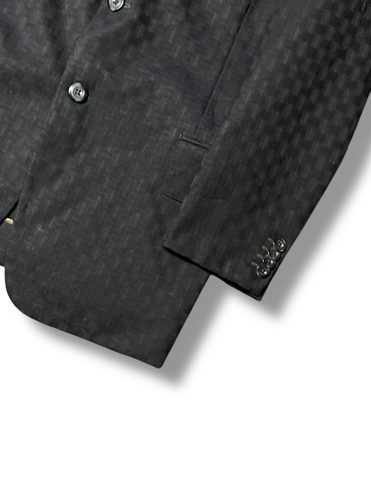 Japanese Brand × Vintage Vintage GINZA TOKYO Embossed Light Blazer (81) Size US XXS / EU 40 - 3 Thumbnail
