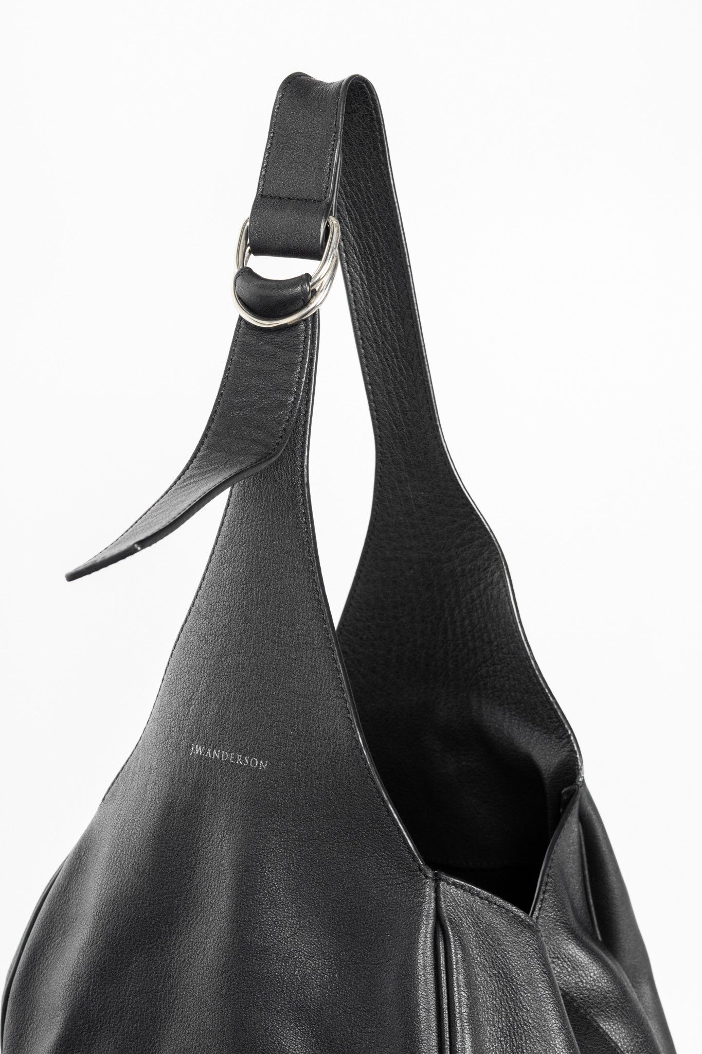 JW Anderson J.W. Anderson AW17 Black Leather Knot Hobo Size ONE SIZE - 6 Thumbnail