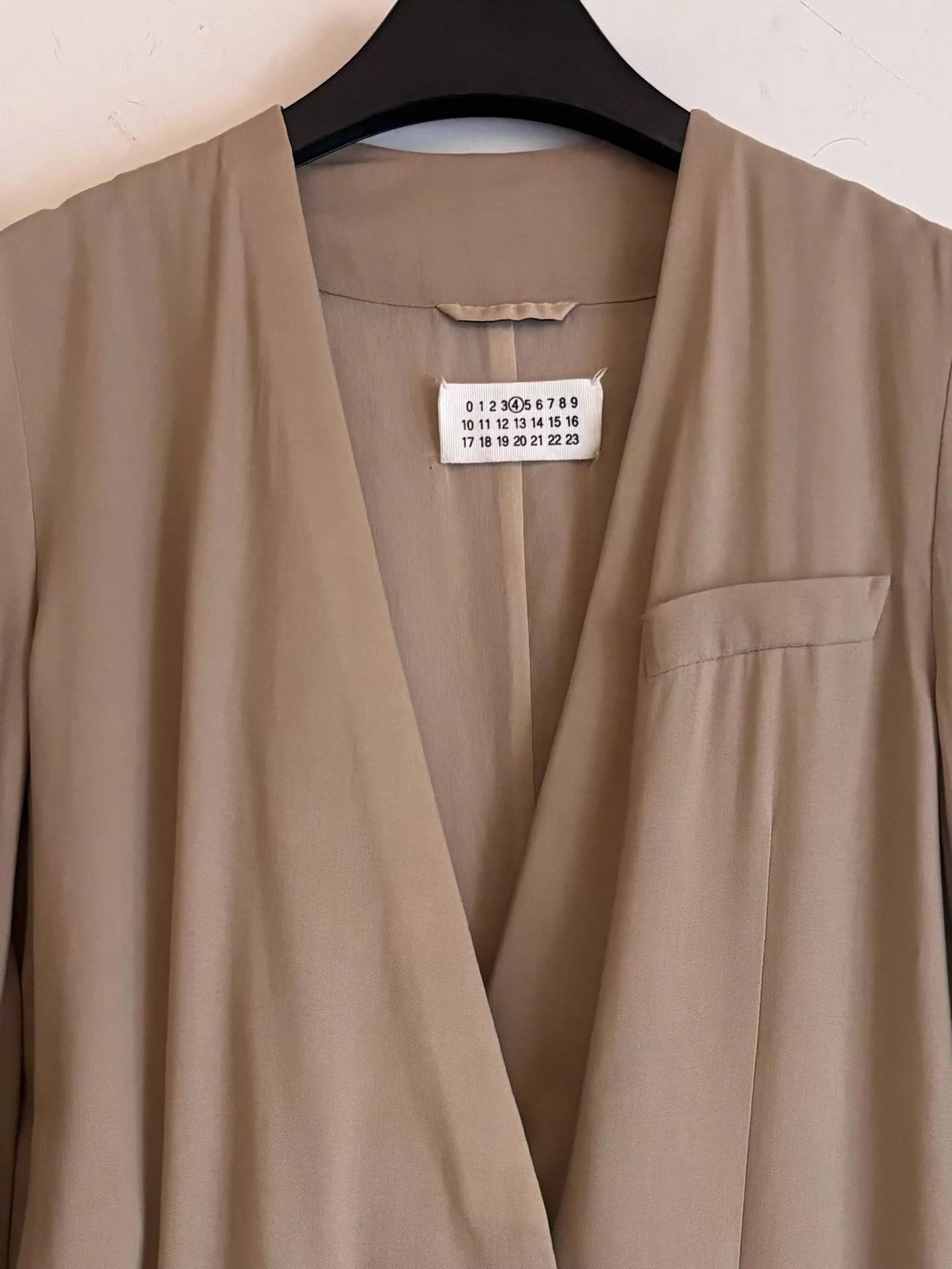 Maison Margiela Maison Margiela SS2011 Sheer Collarless Coat Size 40 Size S / US 4 / IT 40 - 2 Thumbnail