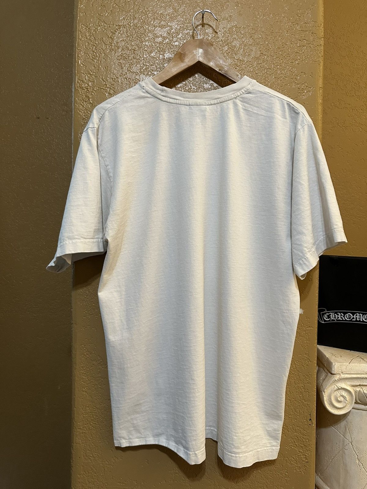 Nike distressed 90s vintage white Nike tee shirt large Size US L / EU 52-54 / 3 - 6 Thumbnail