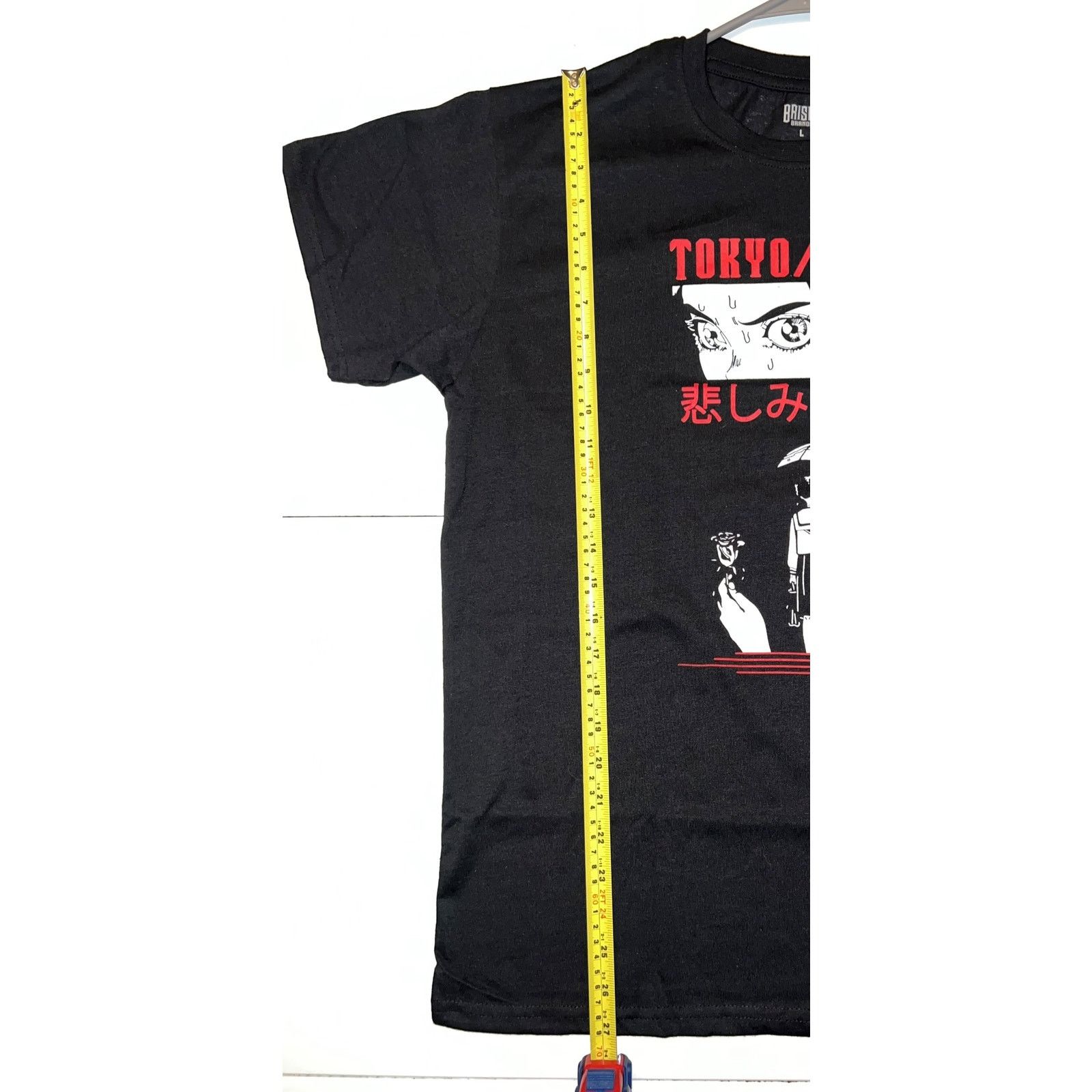 Japanese Brand Tokyo Japan Anime Black Shirt - Size Large - New Size US L / EU 52-54 / 3 - 7 Thumbnail