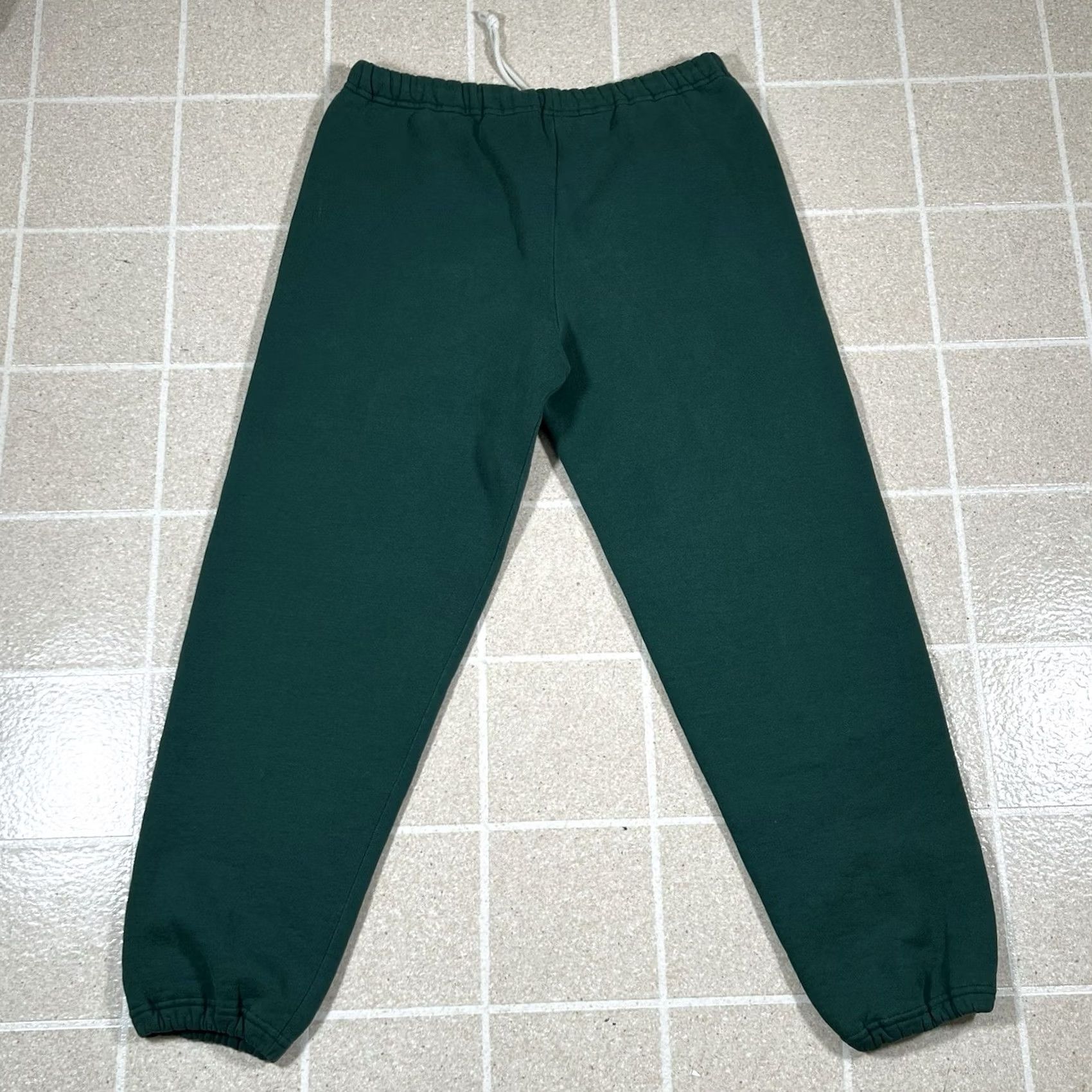 Russell Athletic VINTAGE Russell Athletic Sweatpants Mens M Green Fleece Lined Made In USA Size US 31 - 3 Thumbnail