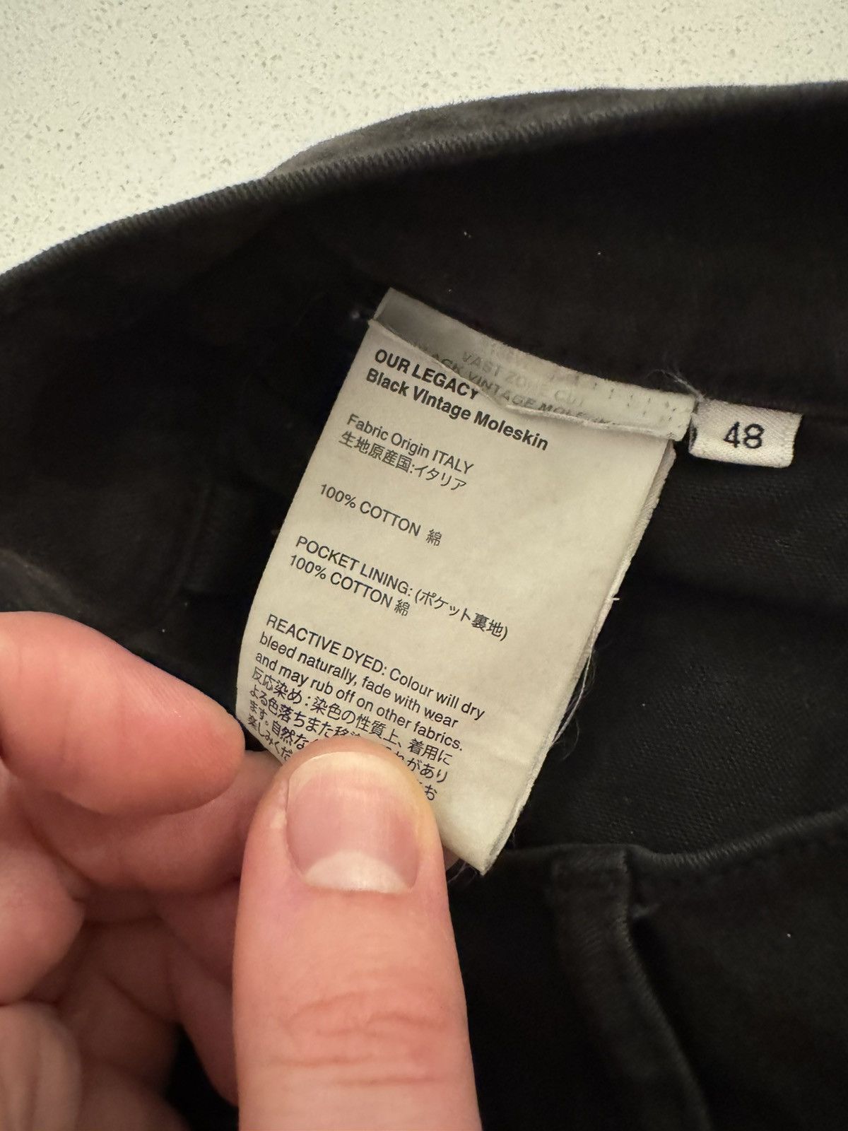 Our Legacy Our Legacy moleskin pants Size US 31 - 6 Thumbnail