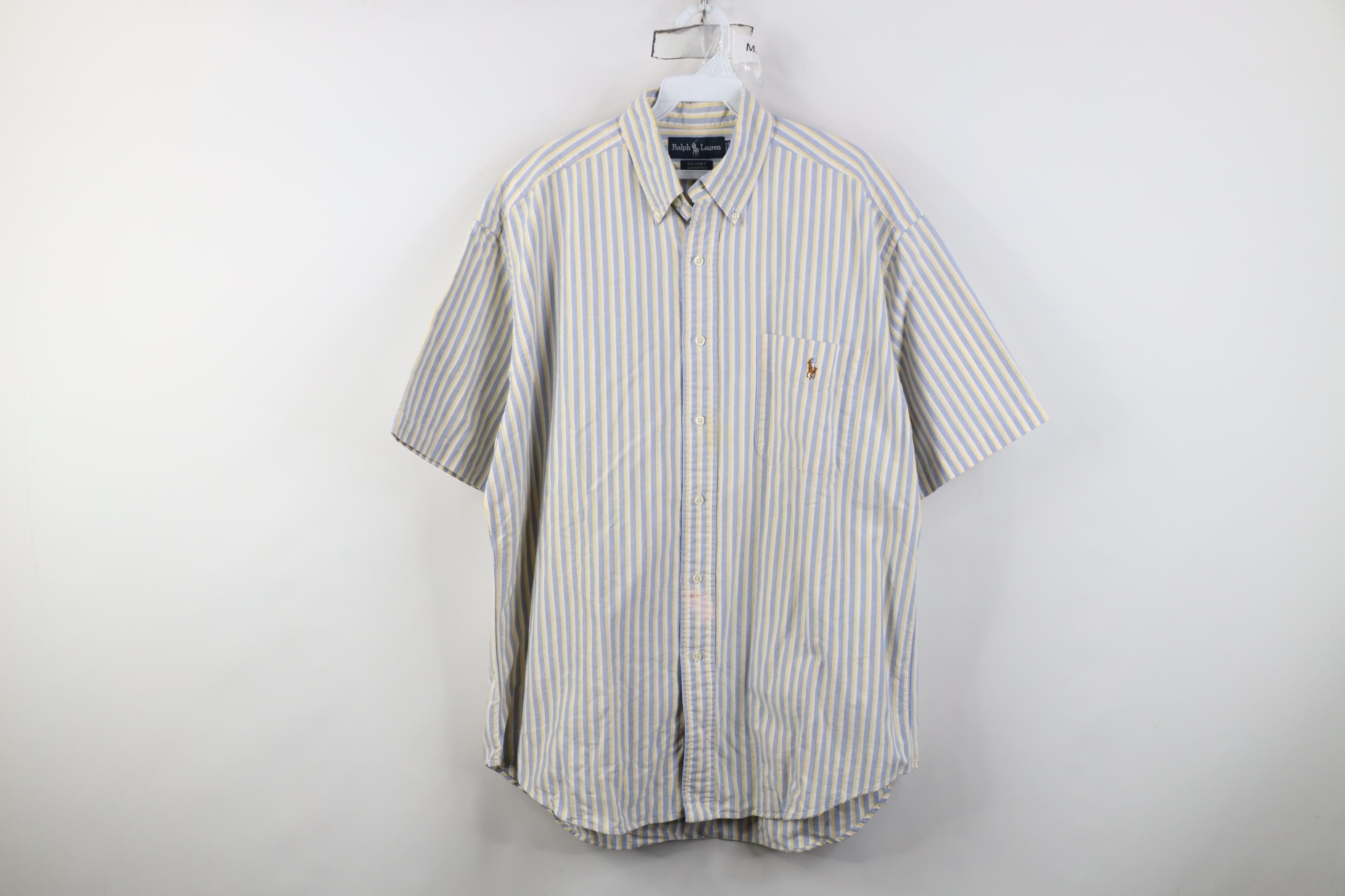 Polo Ralph Lauren Vintage 90s Ralph Lauren Shirt Oxford Button Down Shirt Size US M / EU 48-50 / 2 - 1 Thumbnail