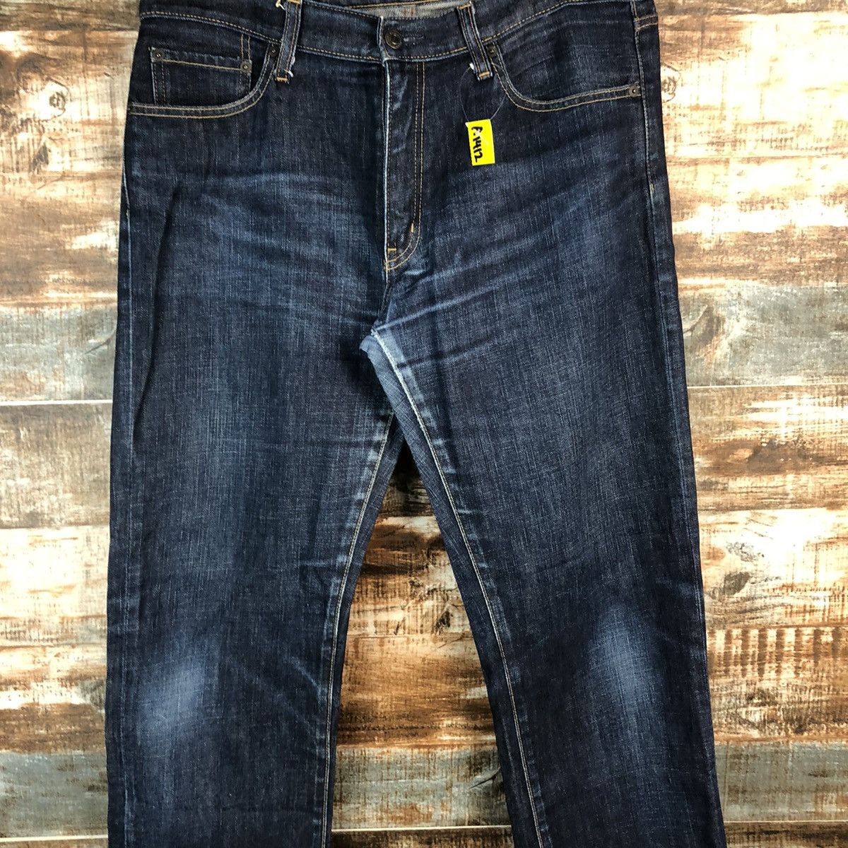 Japanese Brand Uniqlo Blue vintage Denim Pants #A1412 Size US 34 / EU 50 - 5 Thumbnail