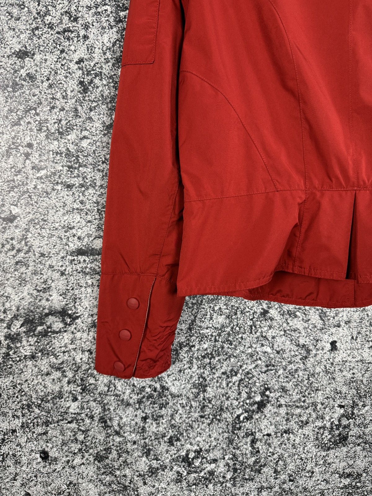 Barbour Barbour Featherweight Peplum Waterproof Jacket Red UK 10 Size M / US 6-8 / IT 42-44 - 13 Thumbnail