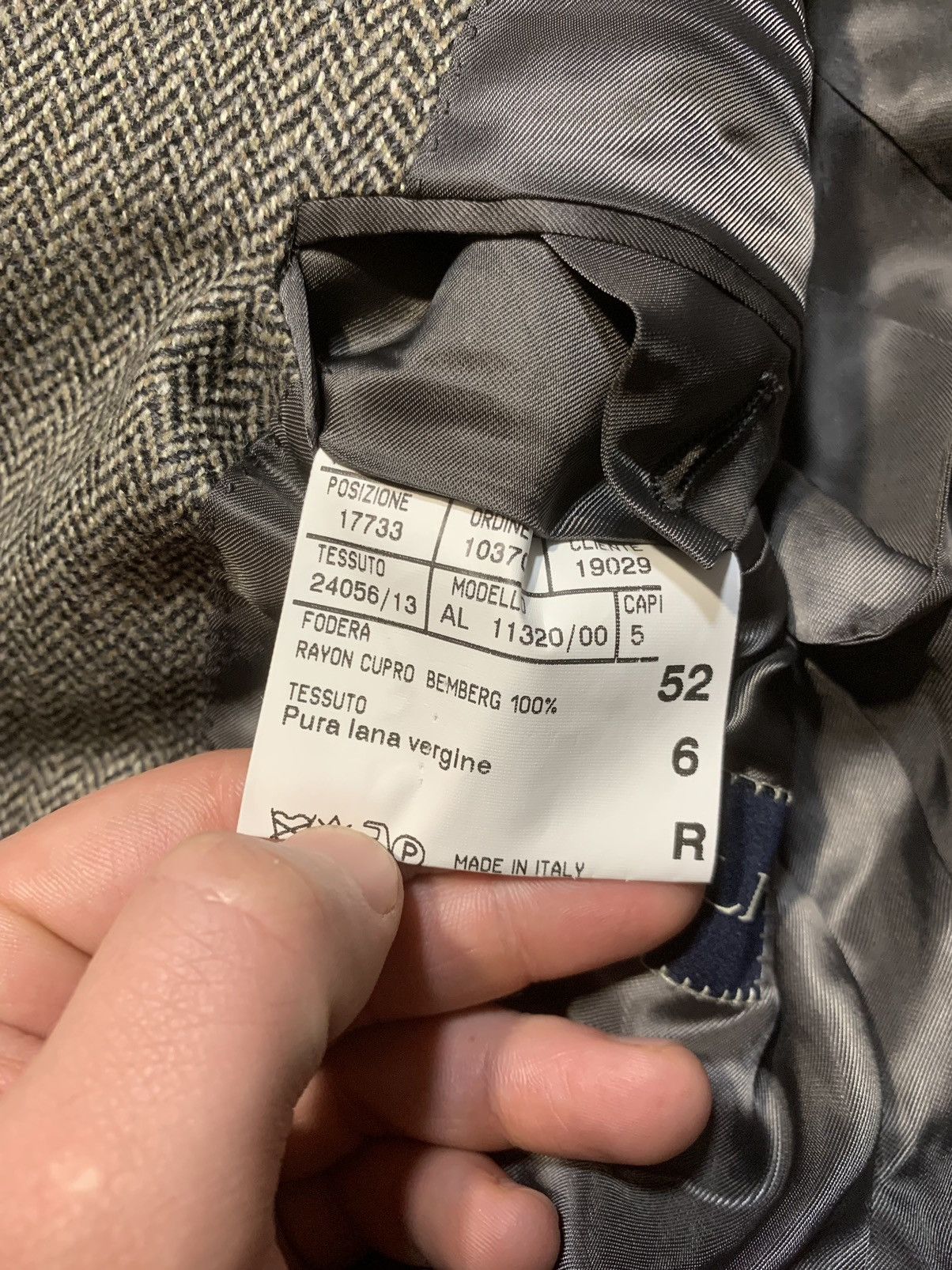 Canali Canali Made In Italy Blazer Jacket Size 52R - 19 Thumbnail