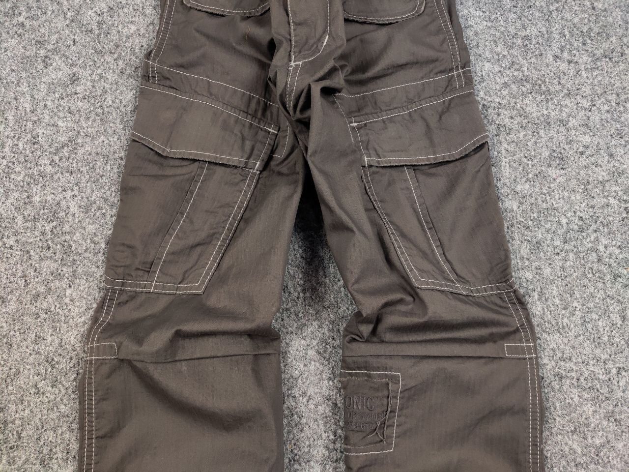 Japanese Brand Vintage 90's Japan Style Cargo Brown Pants Travis Scott Size US 31 - 8 Thumbnail