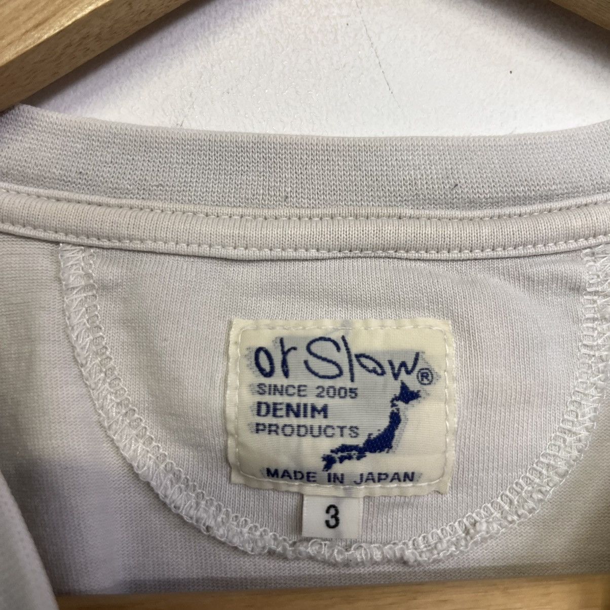 Orslow ORSLOW POCKET PLAIN MINIMALIST TSHIRT Size US M / EU 48-50 / 2 - 14 Thumbnail