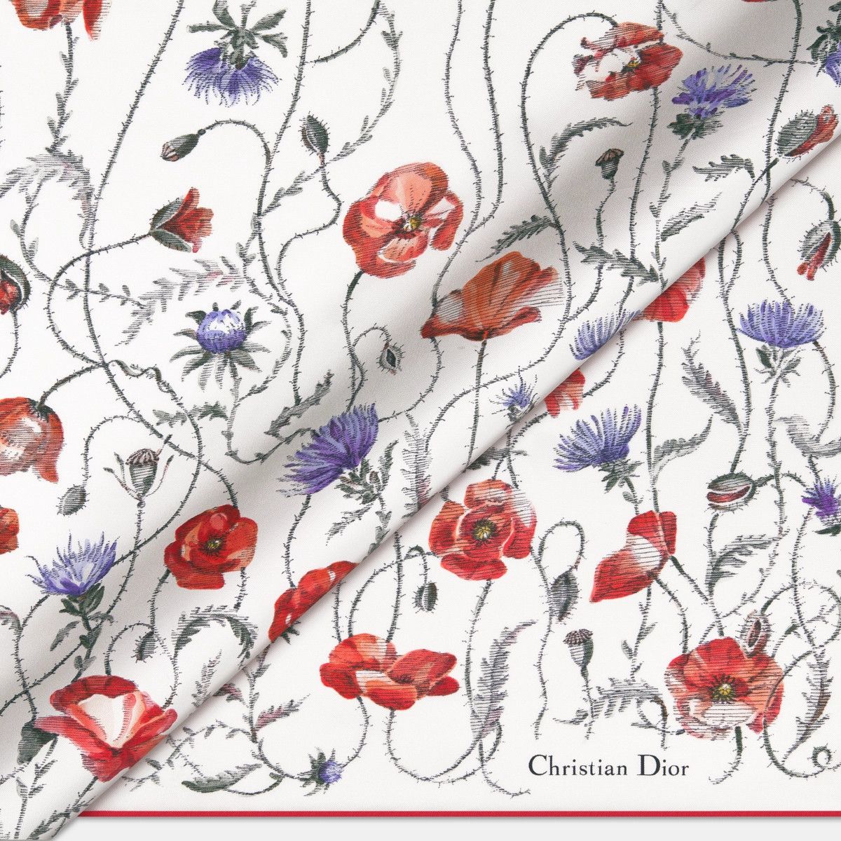 Dior o1bcso1str0226 Size:OS/Zodiac 70 Square Scarf in Multicolor Size ONE SIZE - 4 Thumbnail
