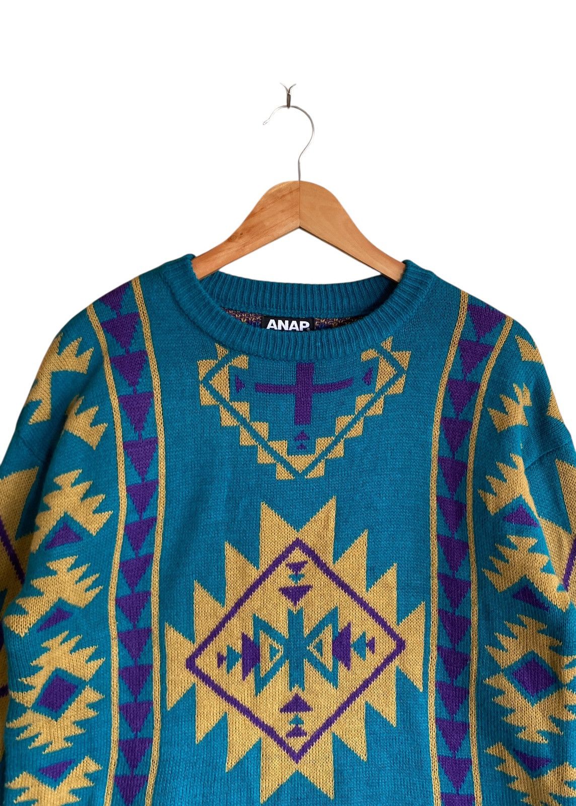 Japanese Brand Vintage Japanese Brand ANAP Navajo Knitwear 2000s Size US M / EU 48-50 / 2 - 3 Thumbnail