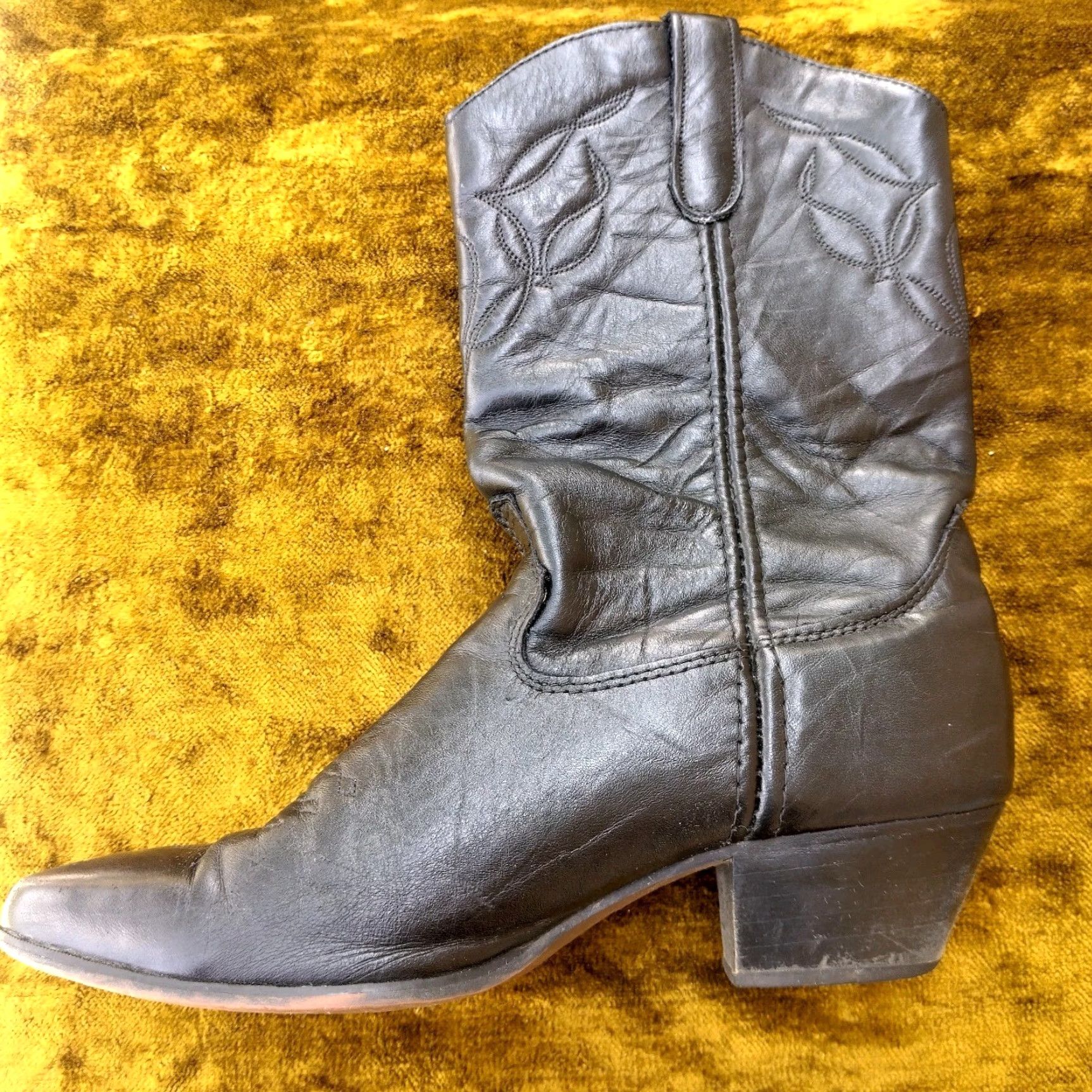 Vintage VINTAGE Laredo Western Cowgirl Boots Women 8.5 M Leather Ankle Fringe Tassel Cowboy Rodeo Western Boots Size US 9 / IT 39 - 3 Thumbnail