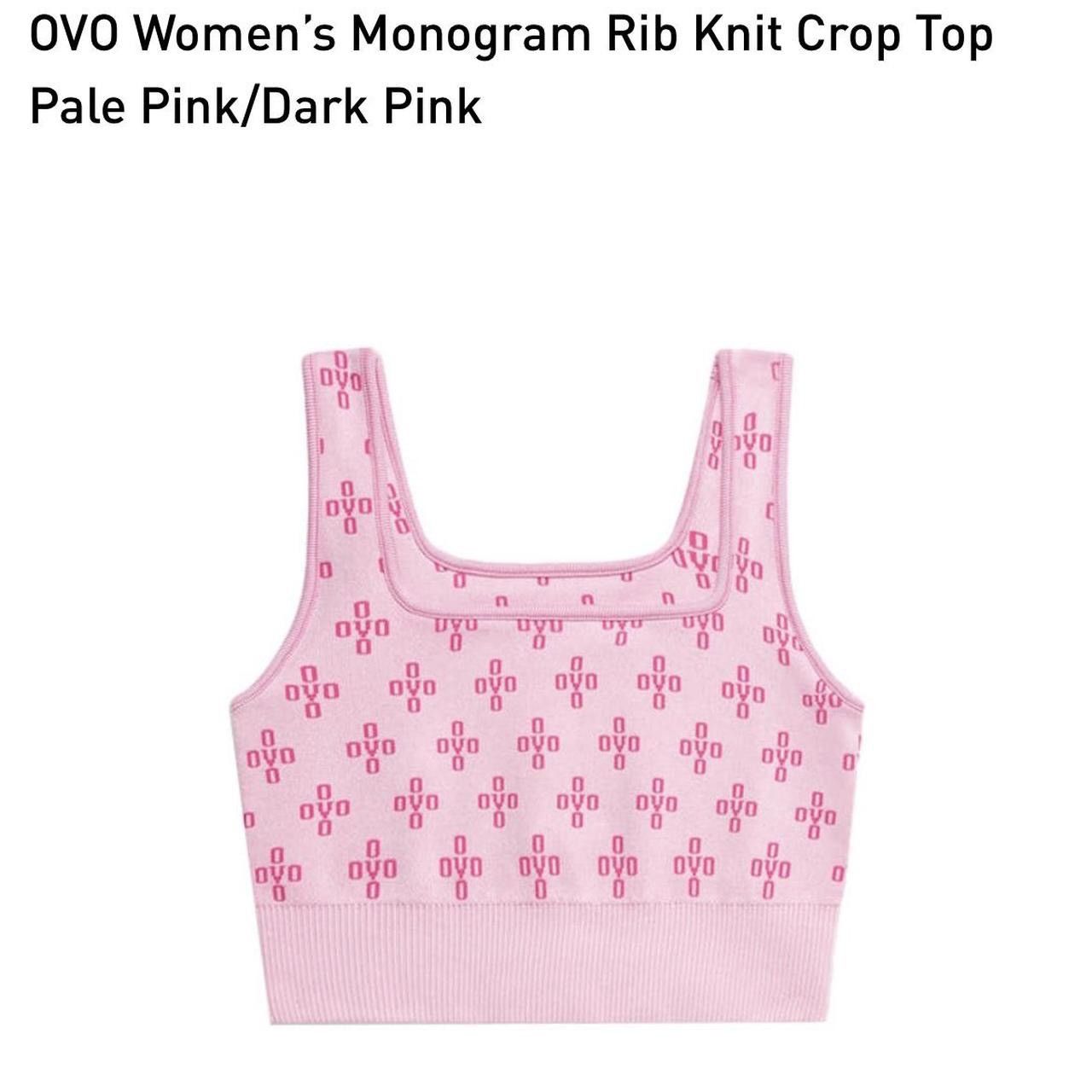October's Very Own October’s Very Own Knit Monogram tank, pink Size M / US 6-8 / IT 42-44 - 6 Thumbnail