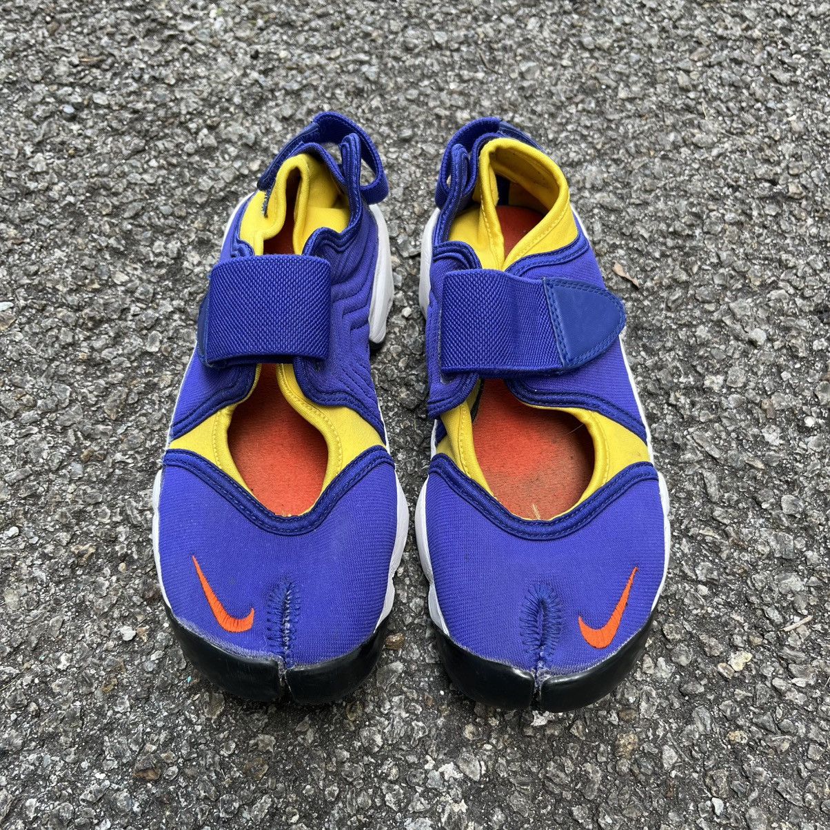 Nike Vintage Nike Air Rift Concord Goldenrod 2015 Ninja Sneakers Size US 4 / IT 34 - 3 Thumbnail
