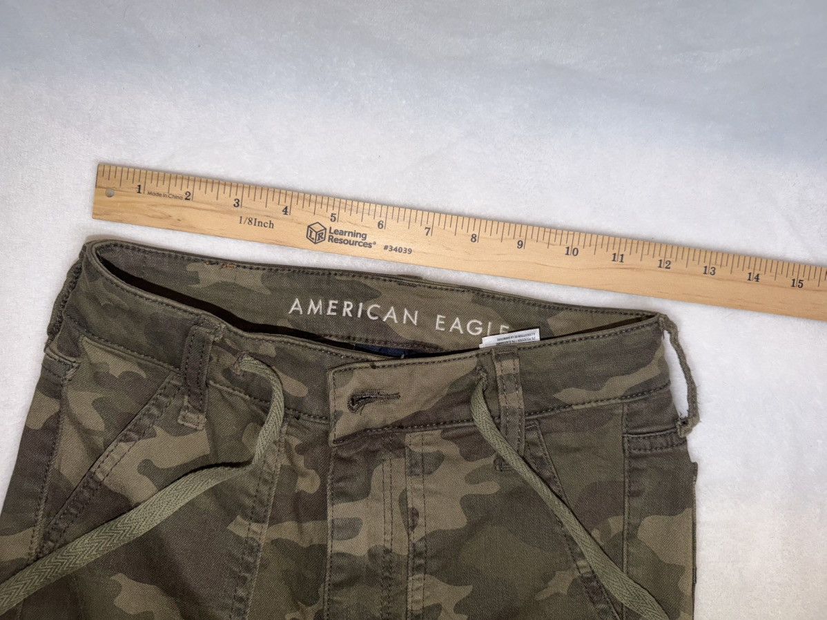 American Eagle Outfitters American Eagle Hi Rise Jegging Camo Cargo Pants Sz 2 Size 24" / US 00 / IT 34 - 4 Thumbnail