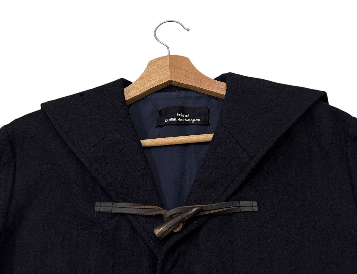 Comme des Garcons AD1992 Tricot Comme Des Garcons Wool Cropped Duffle Jacket Size US M / EU 48-50 / 2 - 7 Thumbnail