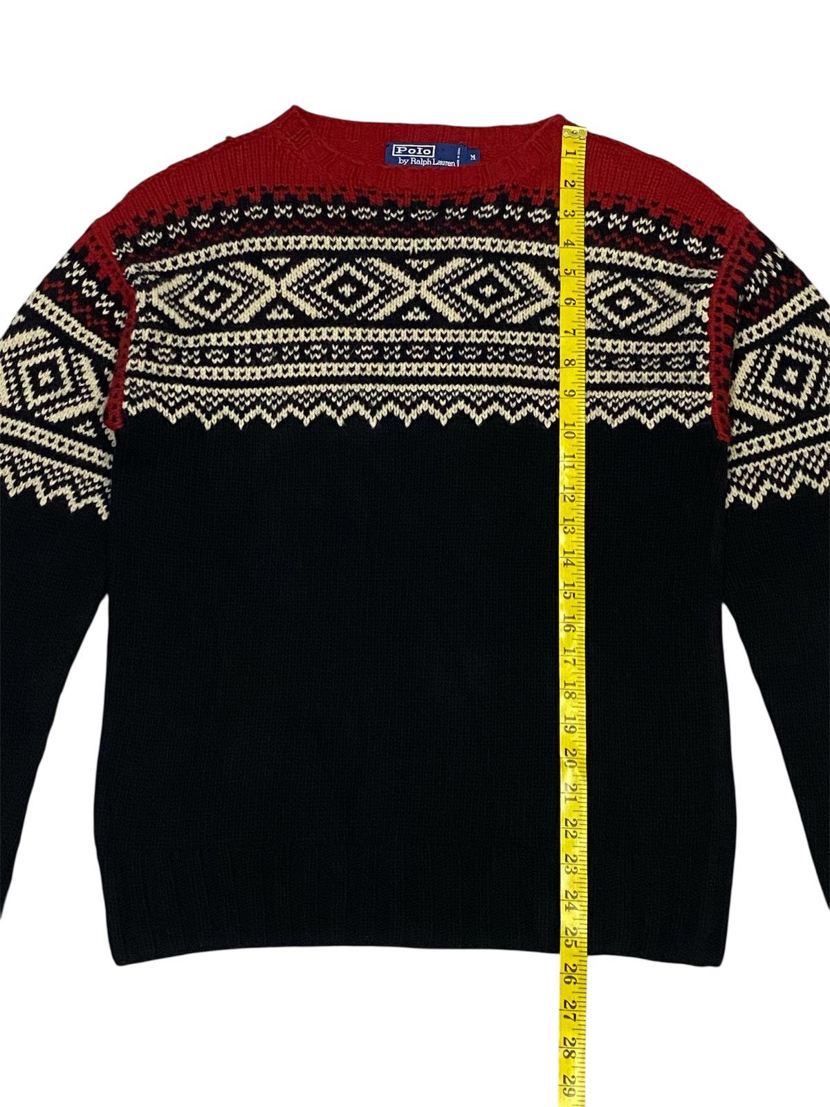 Polo Ralph Lauren Polo Ralph Lauren Classic Hand Knit Wool Sweater Size US M / EU 48-50 / 2 - 7 Thumbnail