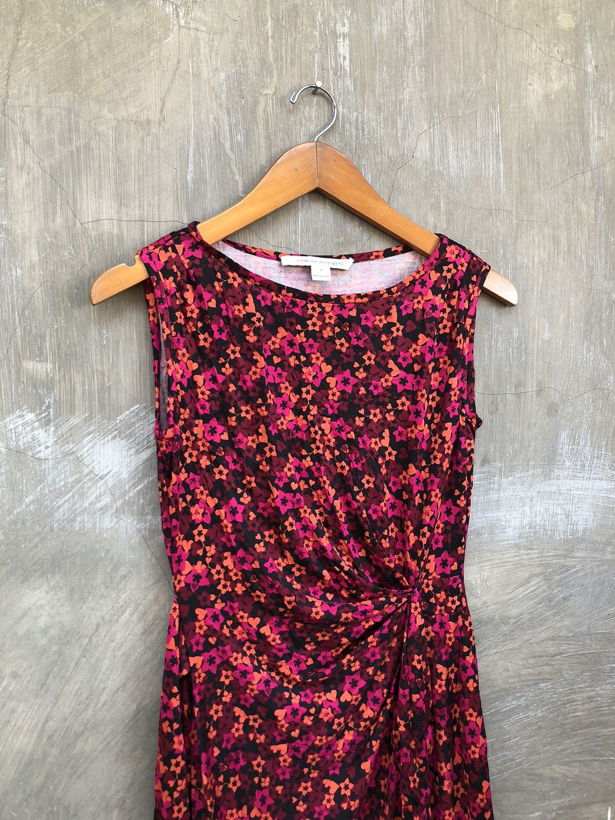 Diane von Furstenberg Diane Von Furstenberg Flower Midi Dress Size XS / US 0-2 / IT 36-38 - 2 Thumbnail